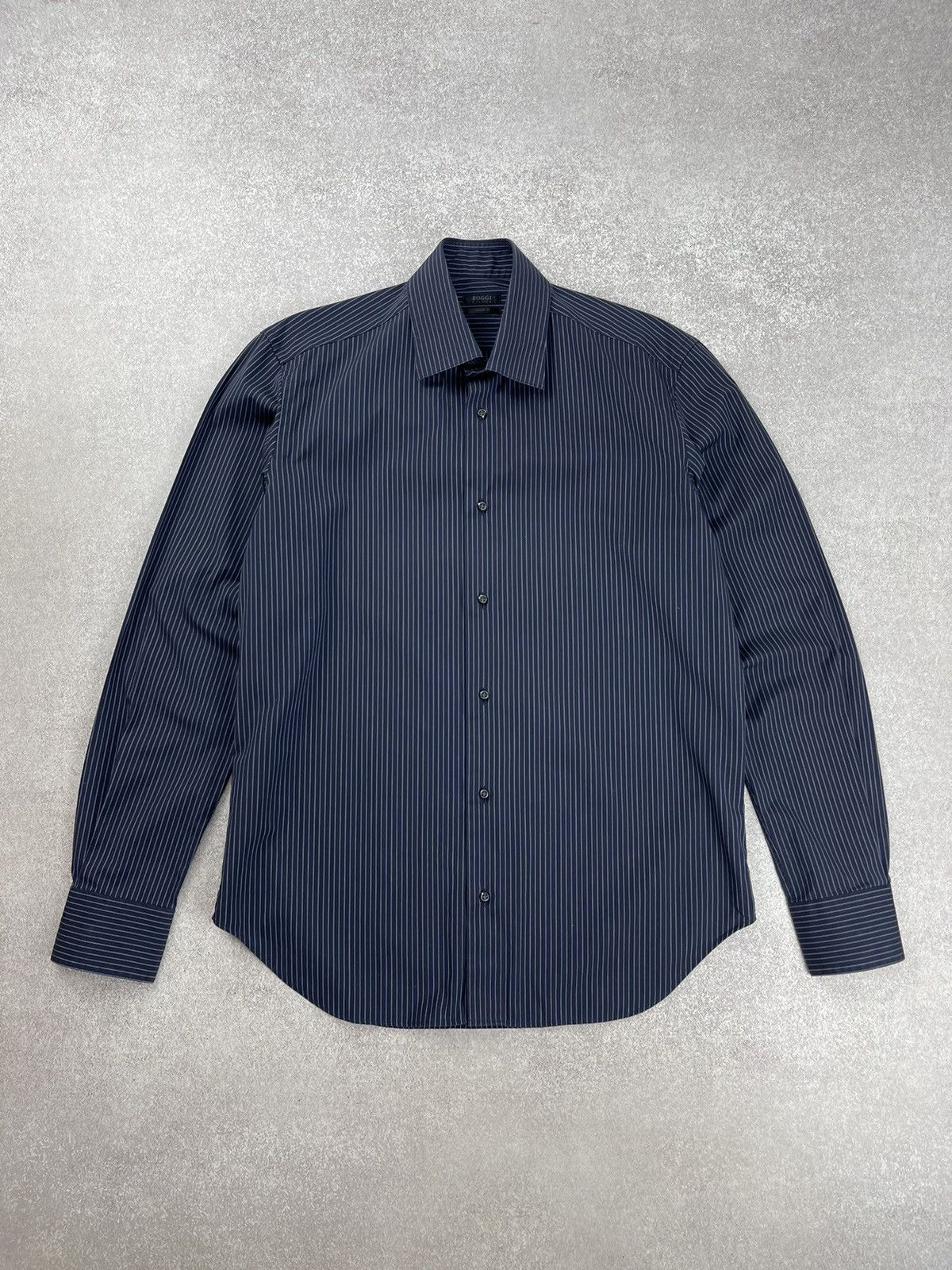 Boggi Boggi Milano Long Sleeve Striped Shirt Size 40 15 3/4 Size US L / EU 52-54 / 3 - 1 Thumbnail