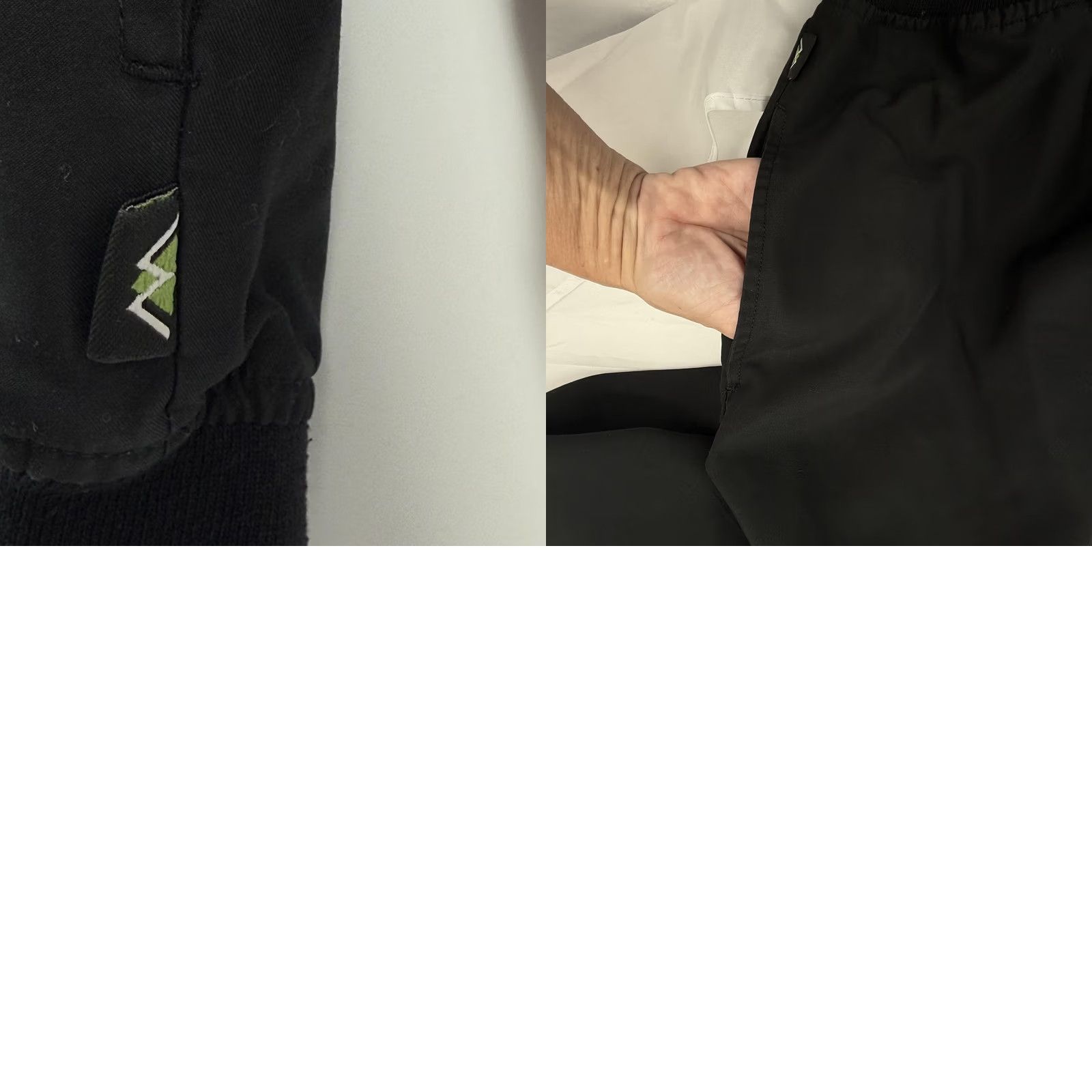 Vintage Wedge Jacket Mens XL Black Windbreaker Lightweight Lined Polyester Pockets Golf Size US XL / EU 56 / 4 - 8 Thumbnail