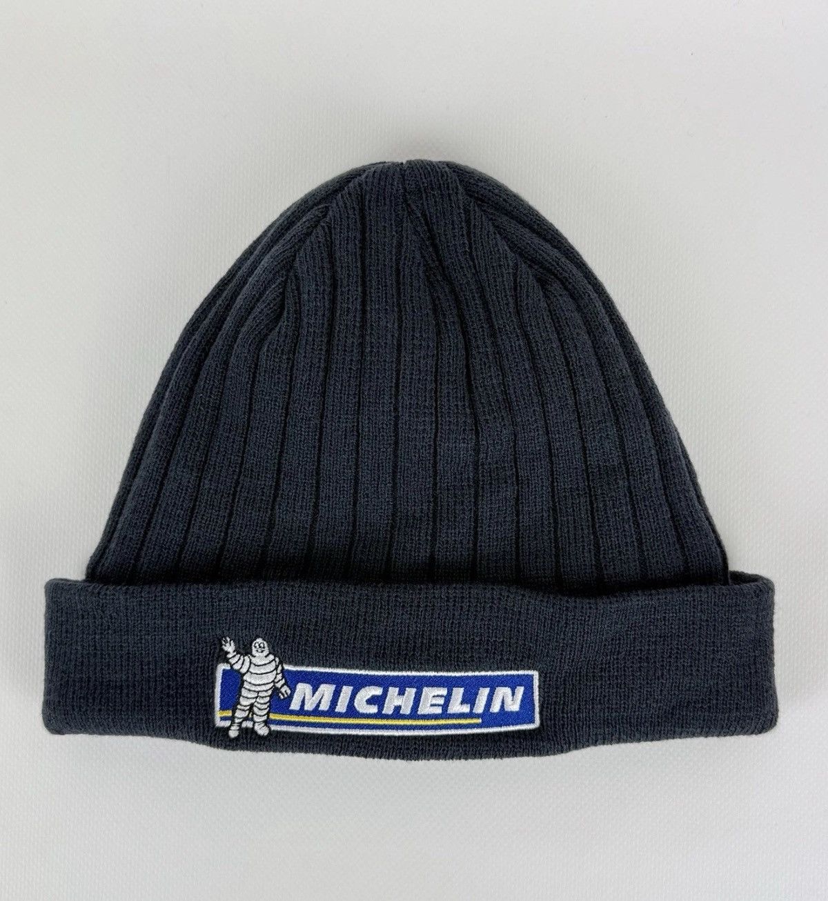 Formula 1 Michelin Embroidered Logo Promo Beanie Hat Knit Acrylic Blue Size ONE SIZE - 1 Thumbnail