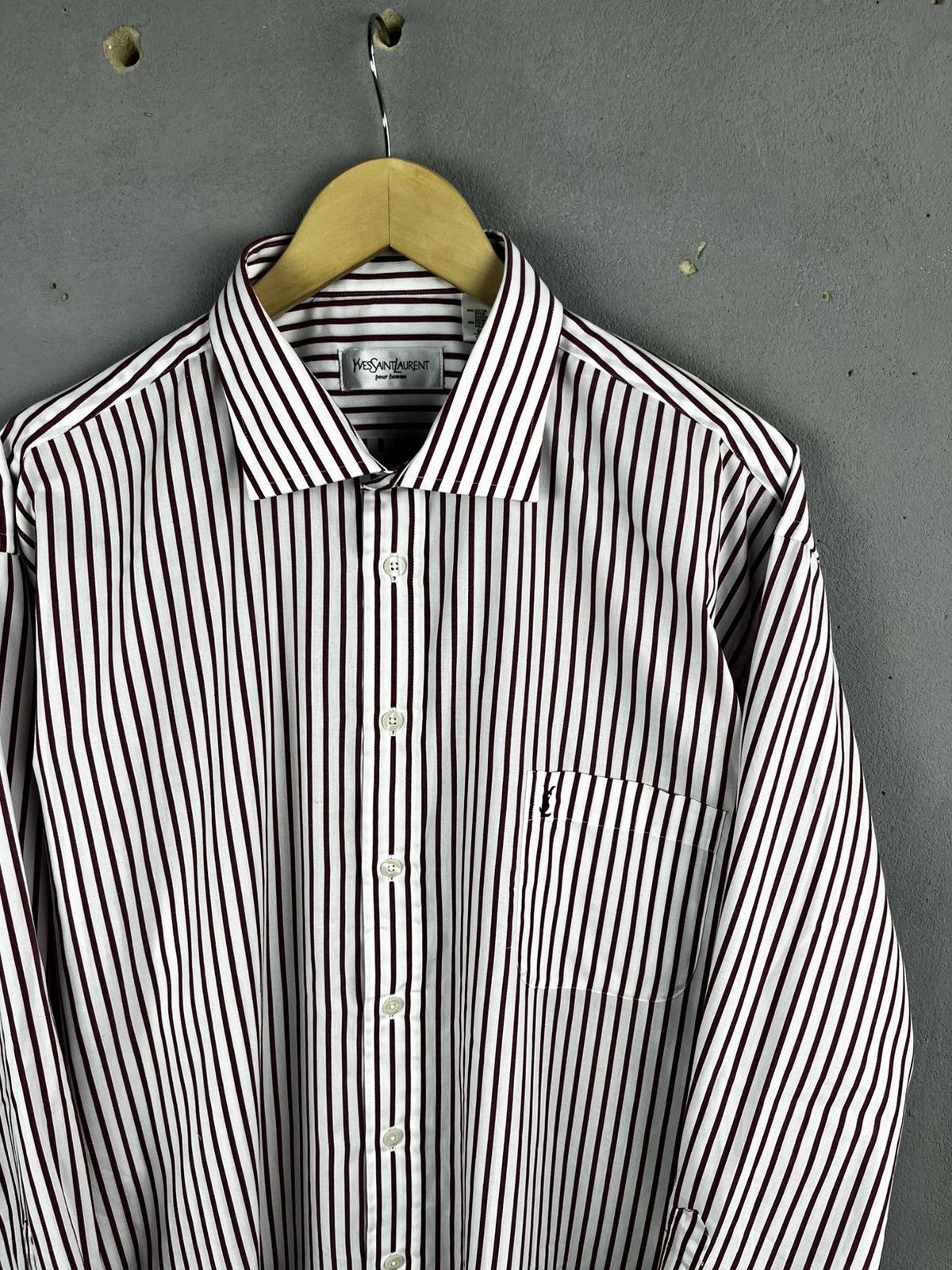 Yves Saint Laurent YSL button shirt vintage rare Size US L / EU 52-54 / 3 - 2 Thumbnail