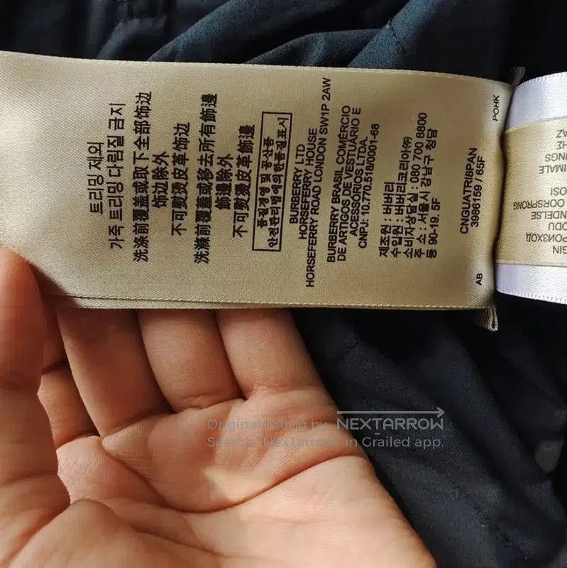 Burberry Burberry Black Women's Polyester Jacket. Size M / US 6-8 / IT 42-44 - 9 Thumbnail