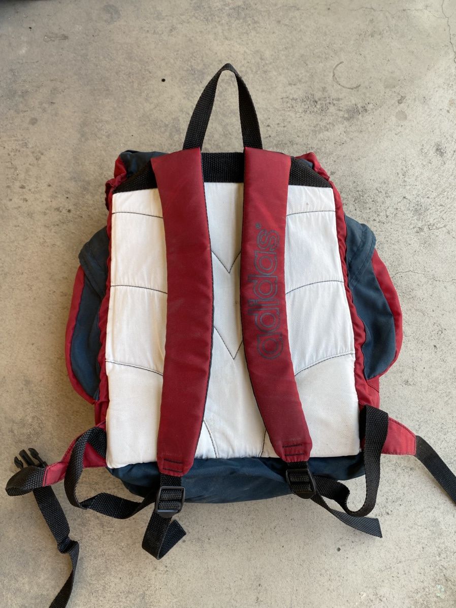 Adidas × Japanese Brand Vintage 80s west Germany Adidas backpack hiking mountain Size ONE SIZE - 9 Thumbnail