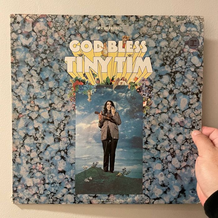 Blank God Bless Tiny Tim LP vintage vinyl record pop rock novelty Grailed