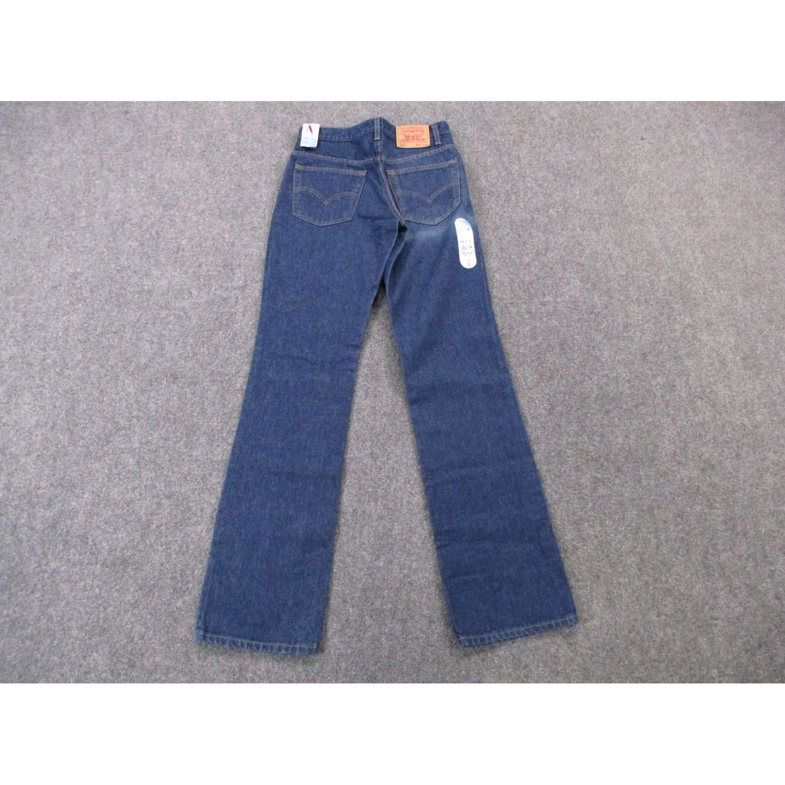 Levi's VINTAGE Levi's Jeans Mens 32 X 36 Denim Bootcut 517 Blue Leather Red Tab 90s Size US 30 / EU 46 - 2 Thumbnail