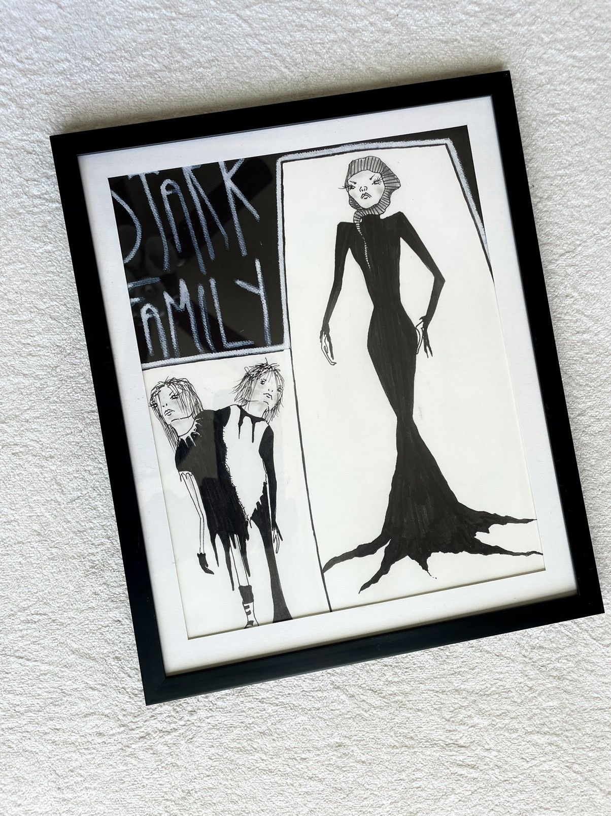 Chrome Hearts Chrome Hearts stark 9x11 Framed magazine cutout poster Size ONE SIZE - 2 Thumbnail