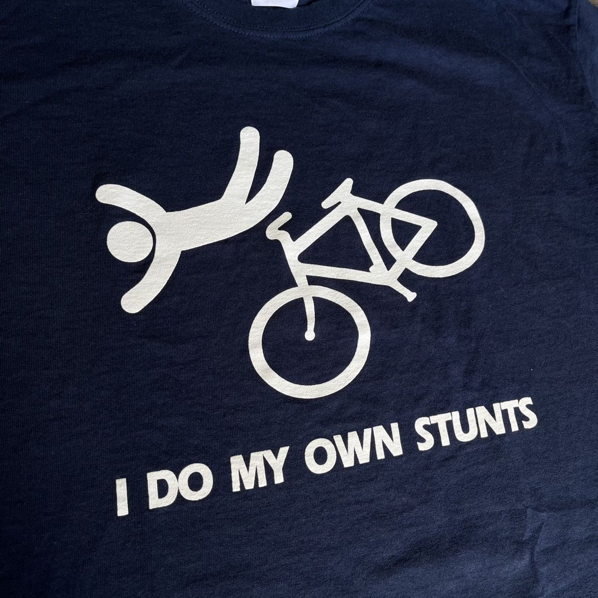 Vintage Vintage Y2K I Do My Own Stunts Fakemink Parody Humor T Shirt Size US M / EU 48-50 / 2 - 3 Thumbnail