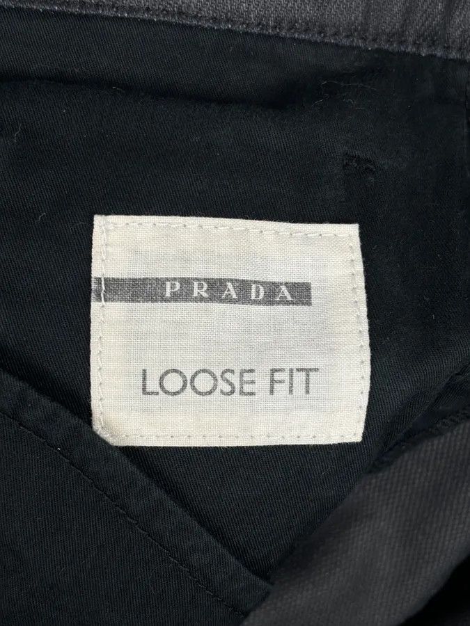 Prada AW2009 Prada Black Slim Waxed Effect Denim Jeans Size US 32 / EU 48 - 12 Thumbnail