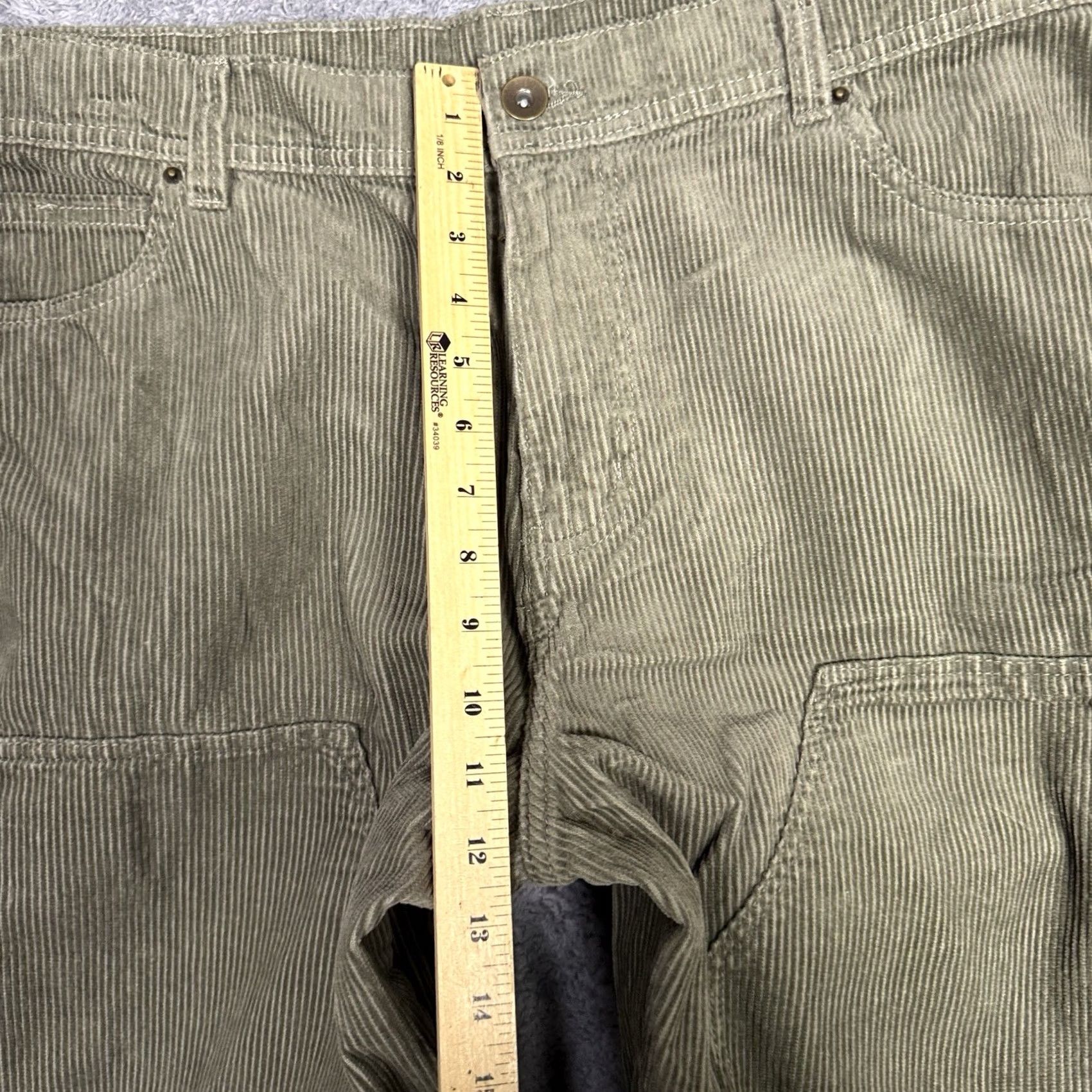 Vintage No Boundaries Corduroy Pants Men's 38x30 Carpenter Y2K Baggy 90s Grunge Hip Hop Punk Rock Size US 38 / EU 54 - 7 Thumbnail