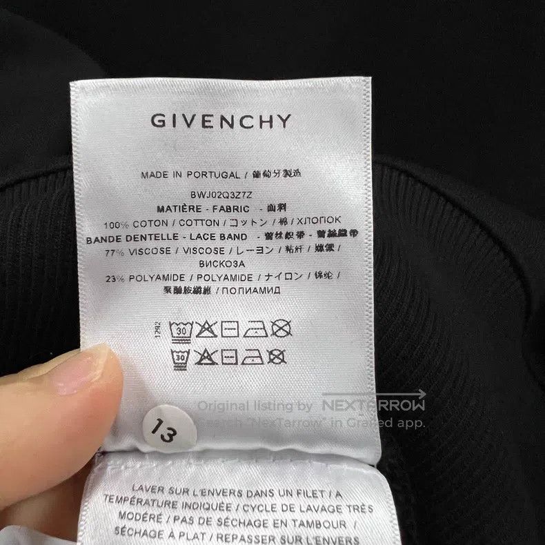Givenchy Givenchy Shoulder and sleeve lace-up sweatshirt Size US XS / EU 42 / 0 - 4 Thumbnail