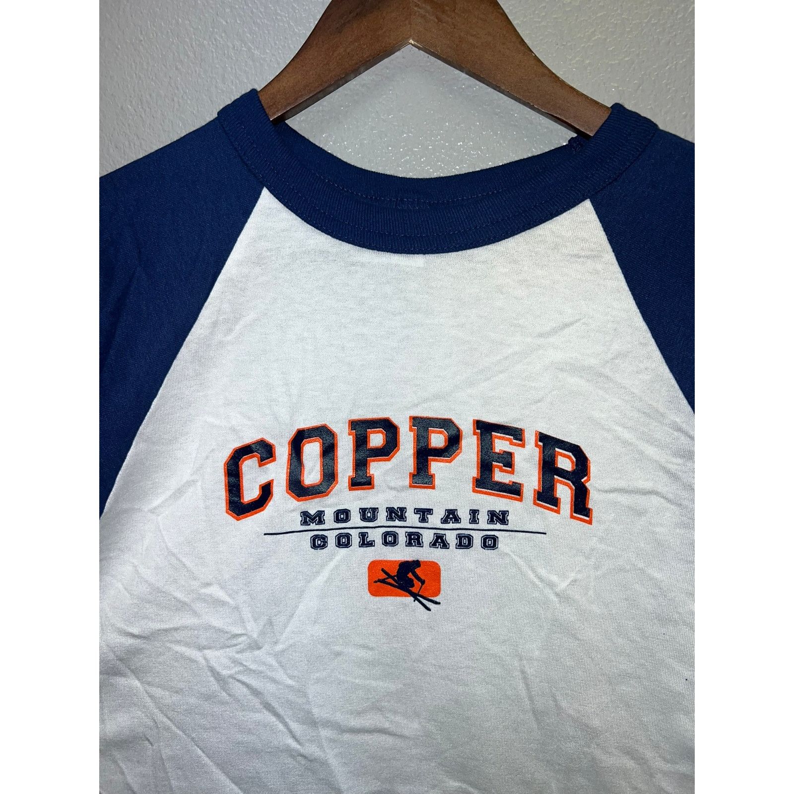 Vintage Vintage Copper Mountain Shirt Ski Skiing Tee VTG 90s Medium Size US M / EU 48-50 / 2 - 2 Thumbnail