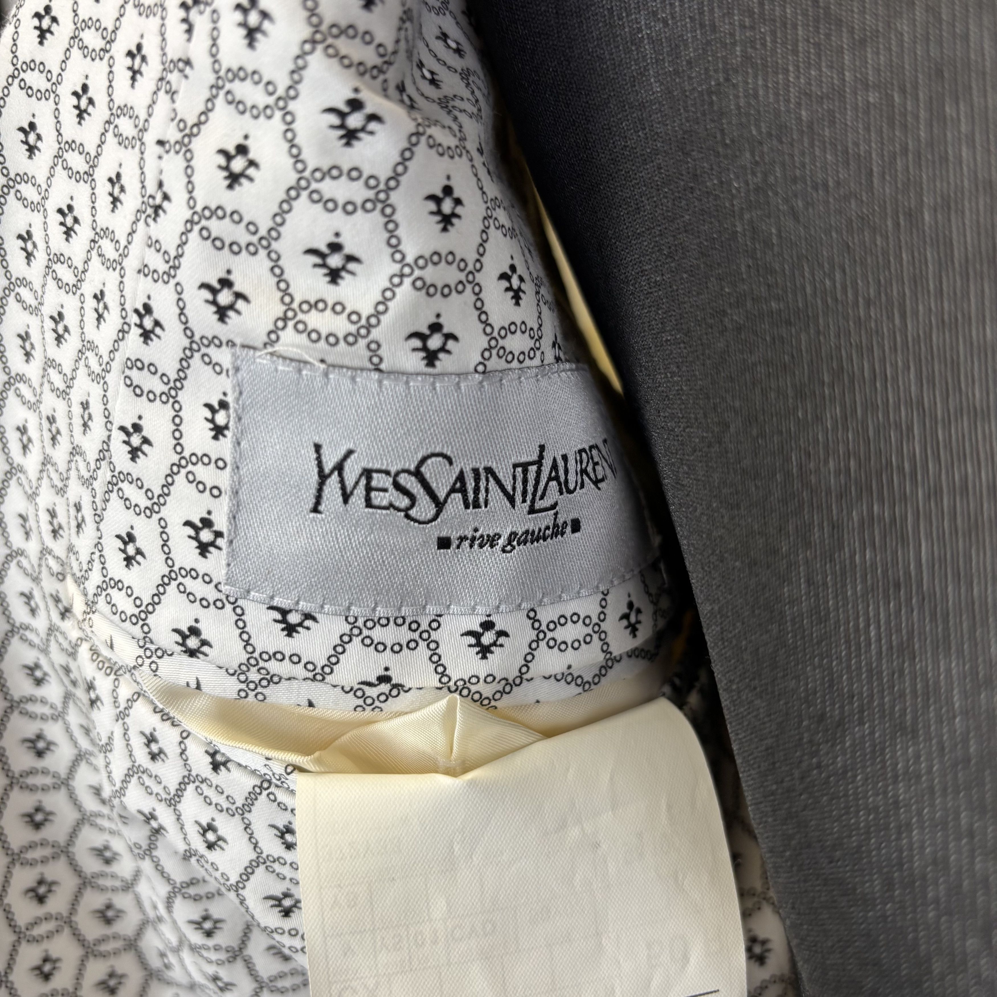 Yves Saint Laurent Vintage YSL Blazer Size 50R - 7 Thumbnail