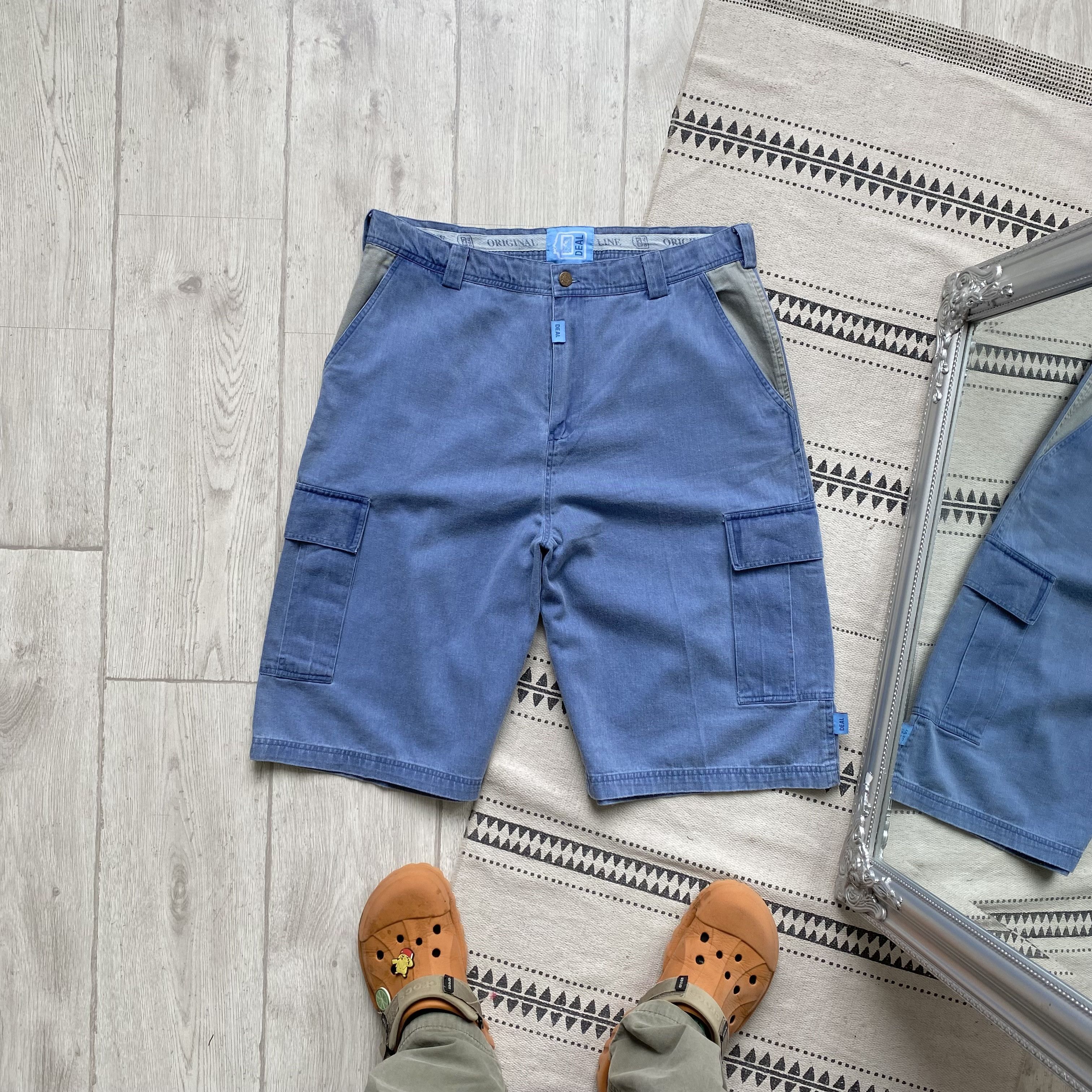 Brain Dead Vintage 90s Deal Loose Baggy Shorts Rap Hip hop style Size US 32 / EU 48 - 2 Thumbnail
