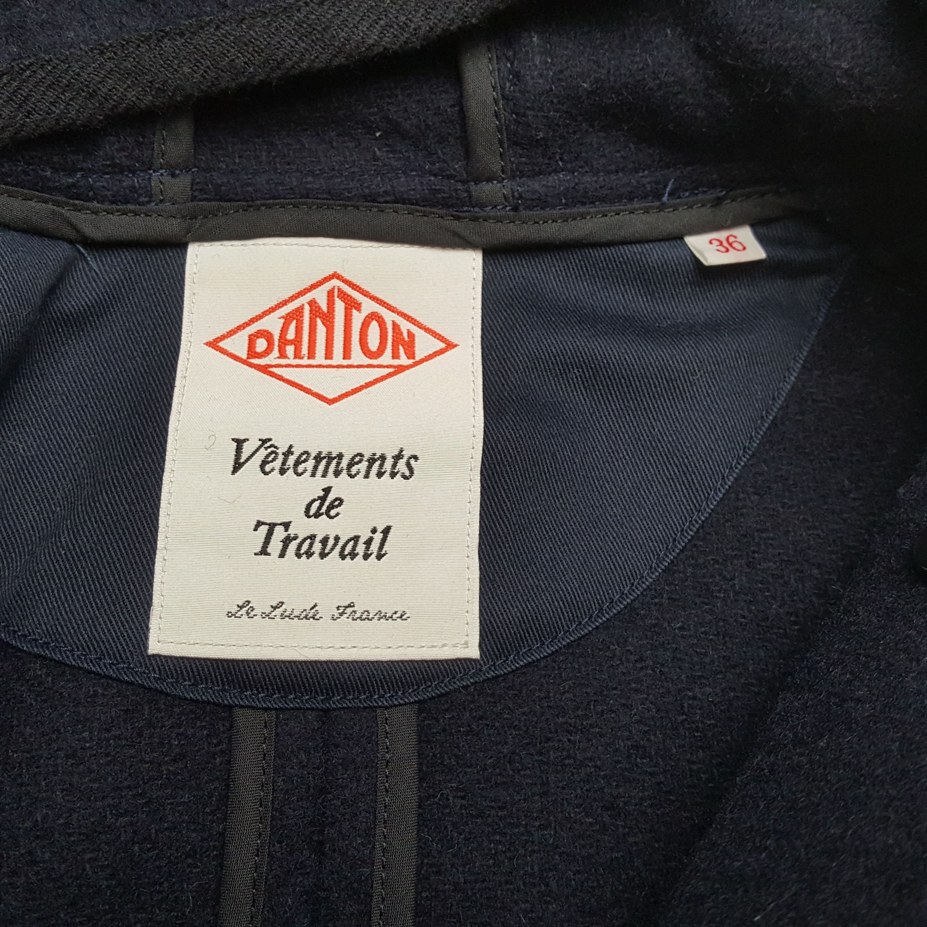 Danton × Japanese Brand × Vintage DANTON Fashion Winter Style Jacket With Hoodies Size US S / EU 44-46 / 1 - 10 Thumbnail
