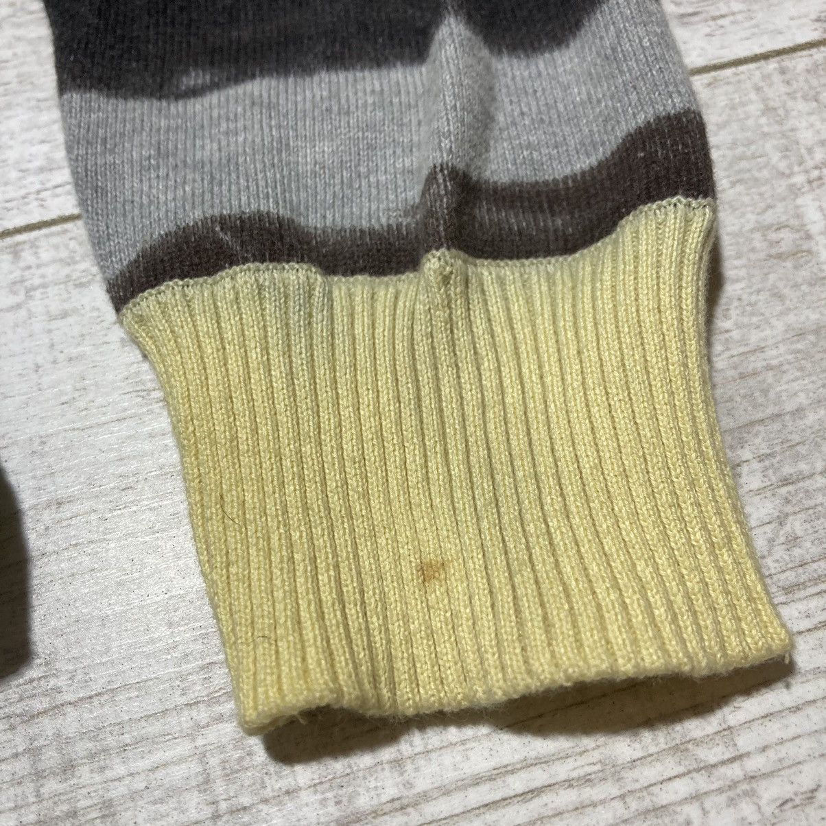 John Galliano Galliano Patchwork Jumper Sweater “Trou blem aker” Size US S / EU 44-46 / 1 - 9 Thumbnail