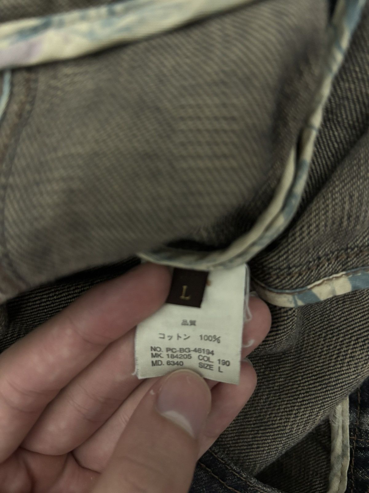 Levi's Paul Smith Collection Denim Jacket Vintage Faded/Distressed Size US L / EU 52-54 / 3 - 7 Thumbnail