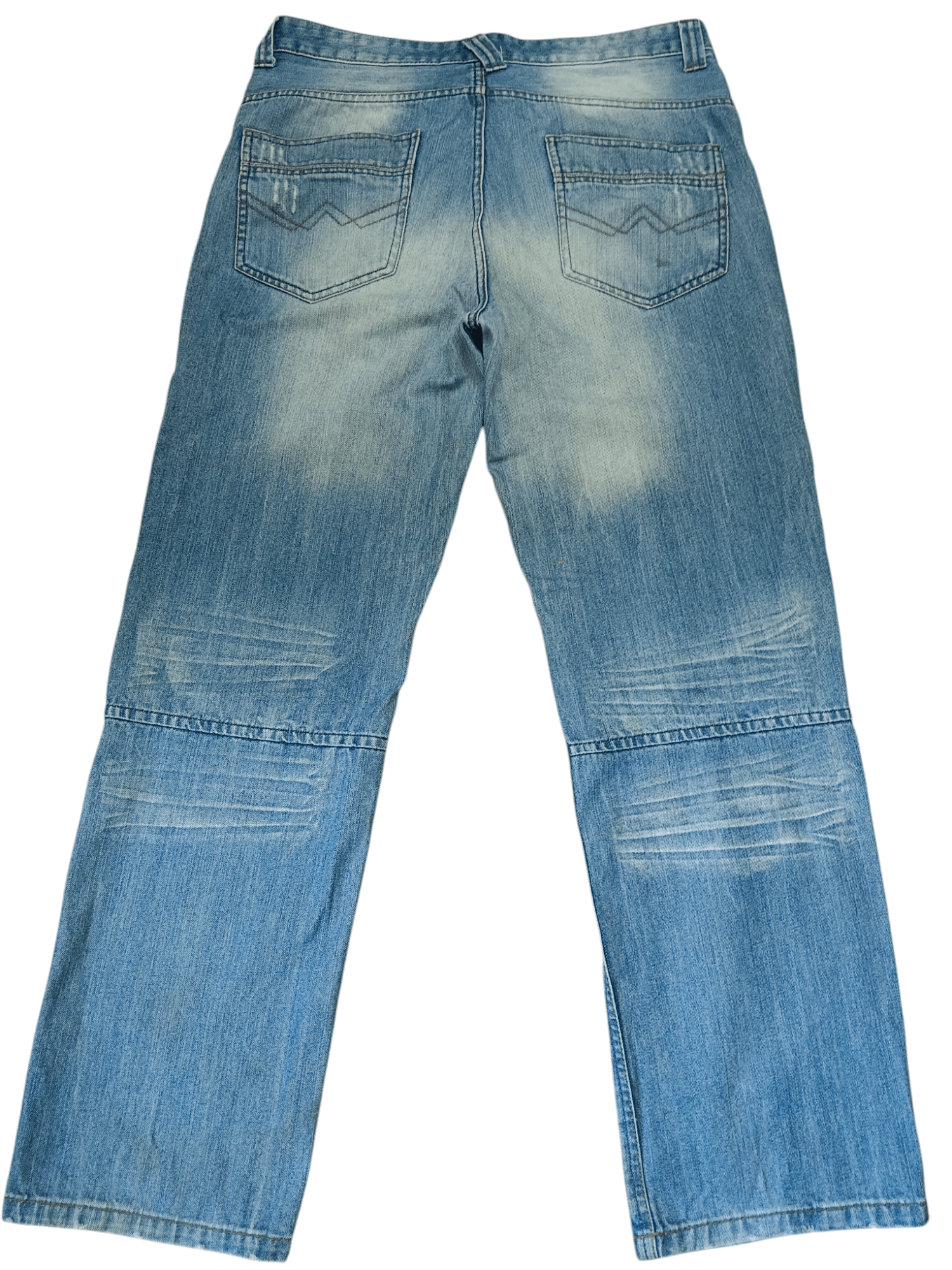 Denim & Co. 🔥FYE🔥 Button Fly Distressed Punk Denim Size US 34 / EU 50 - 5 Thumbnail