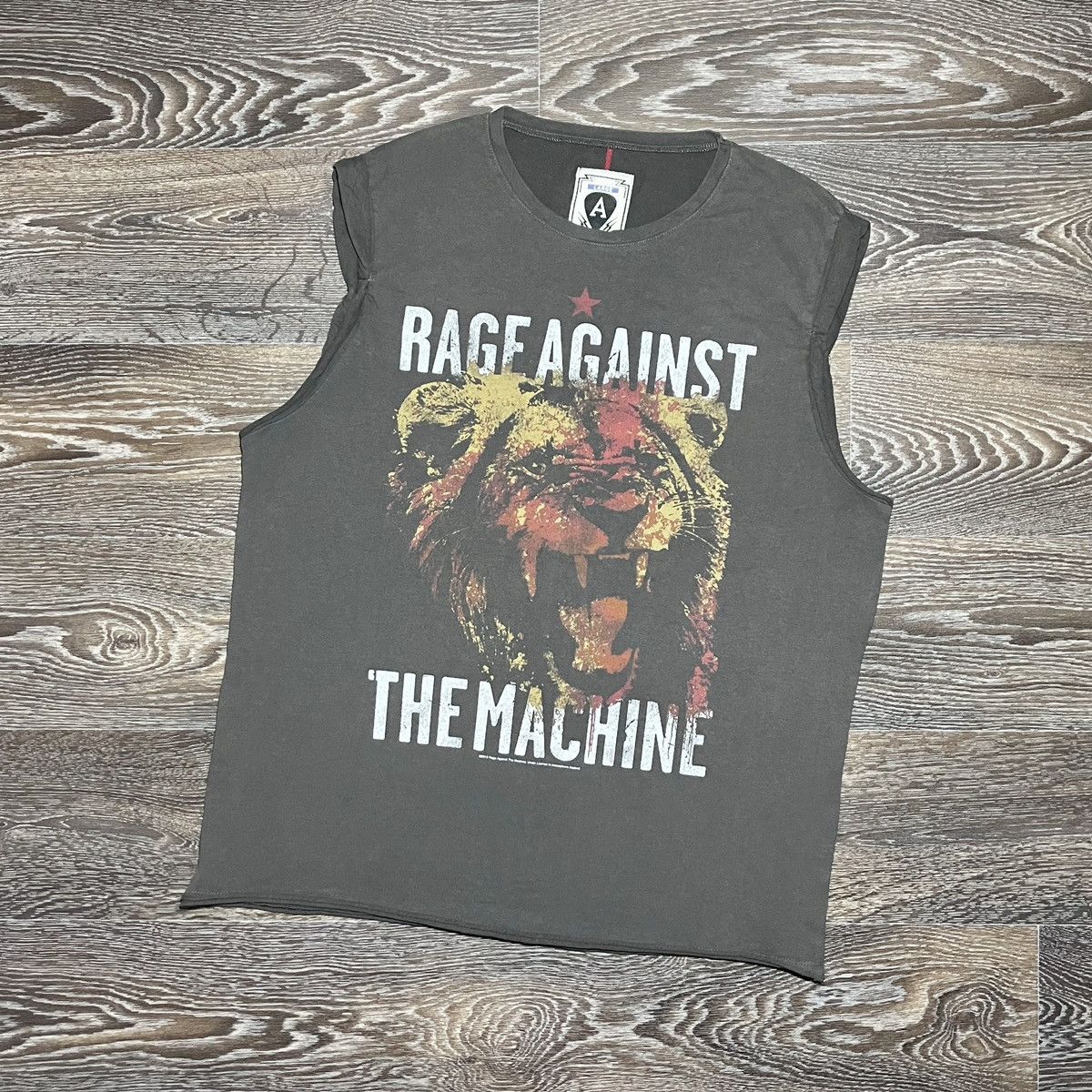 Rage Against The Machine RAGE AGAINST THE MACHINE “Lion Pride” Sleeveless Shirt Size US L / EU 52-54 / 3 - 1 Thumbnail