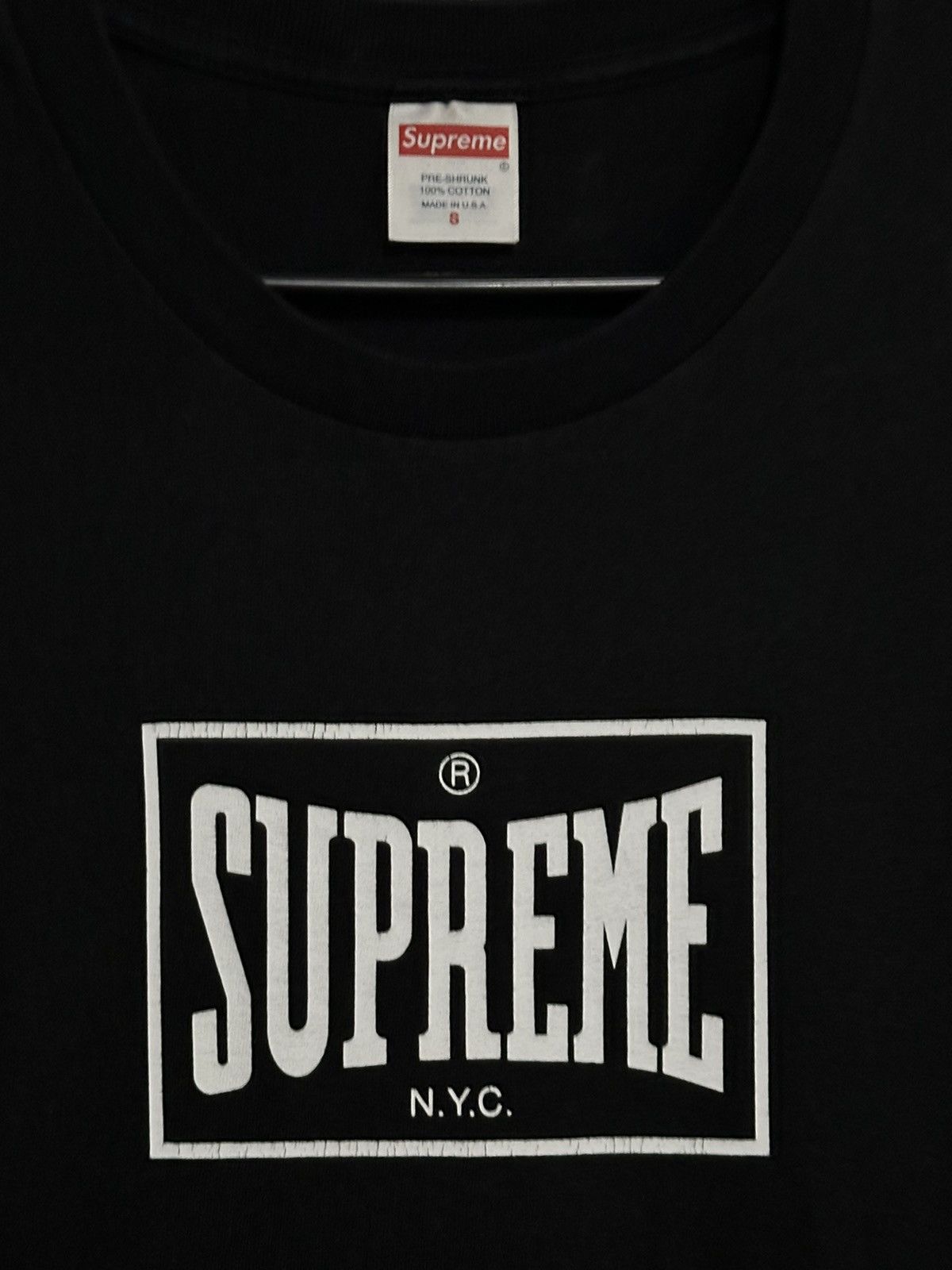 Supreme Supreme Warm Up Tee Size US S / EU 44-46 / 1 - 2 Thumbnail