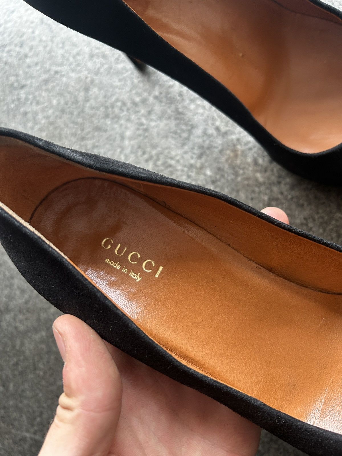 Gucci Gucci Leather Suede Heels Size US 6.5 / IT 36.5 - 8 Thumbnail