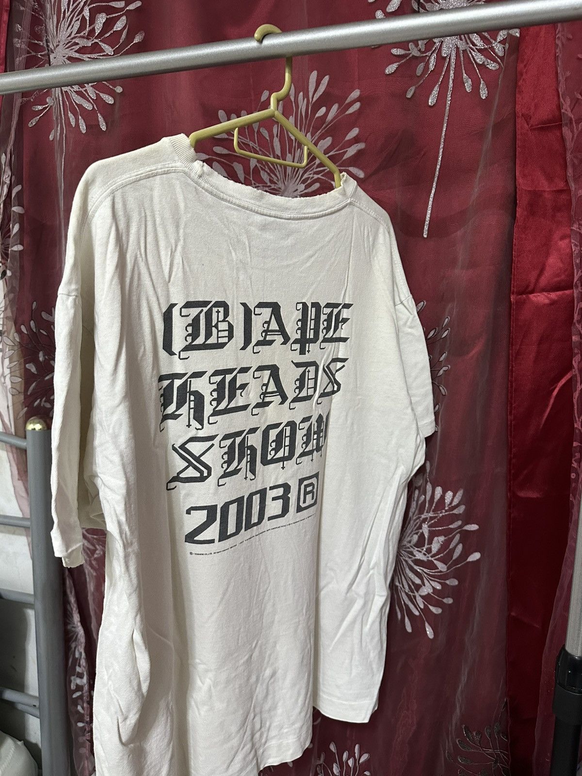 Vintage ✨LAST OFFER✨Bape Heads Show 2003 vintage tee Size US L / EU 52-54 / 3 - 4 Thumbnail