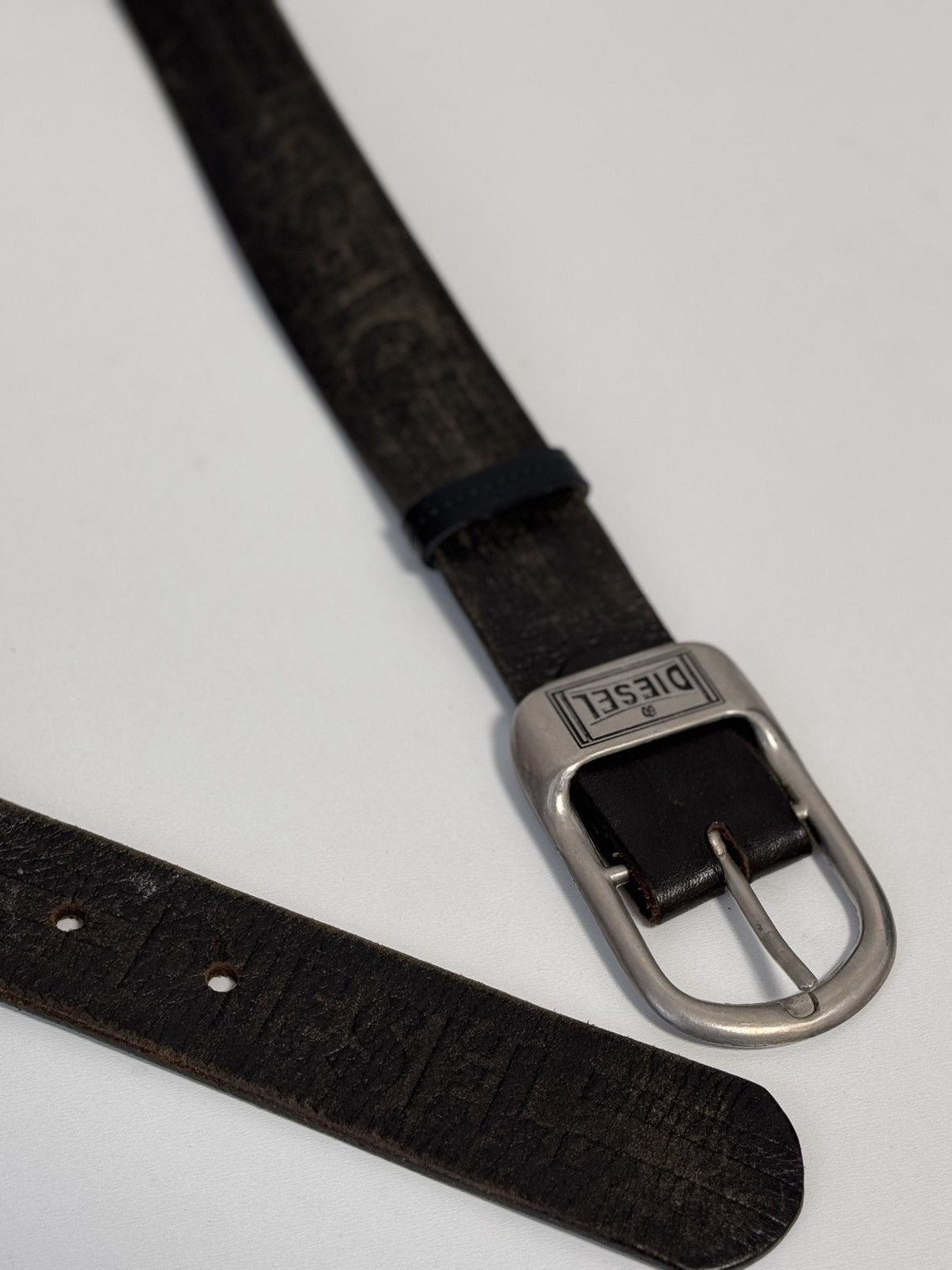 Diesel Diesel Vintage Y2K style hype Leather Belt Size ONE SIZE - 12 Thumbnail