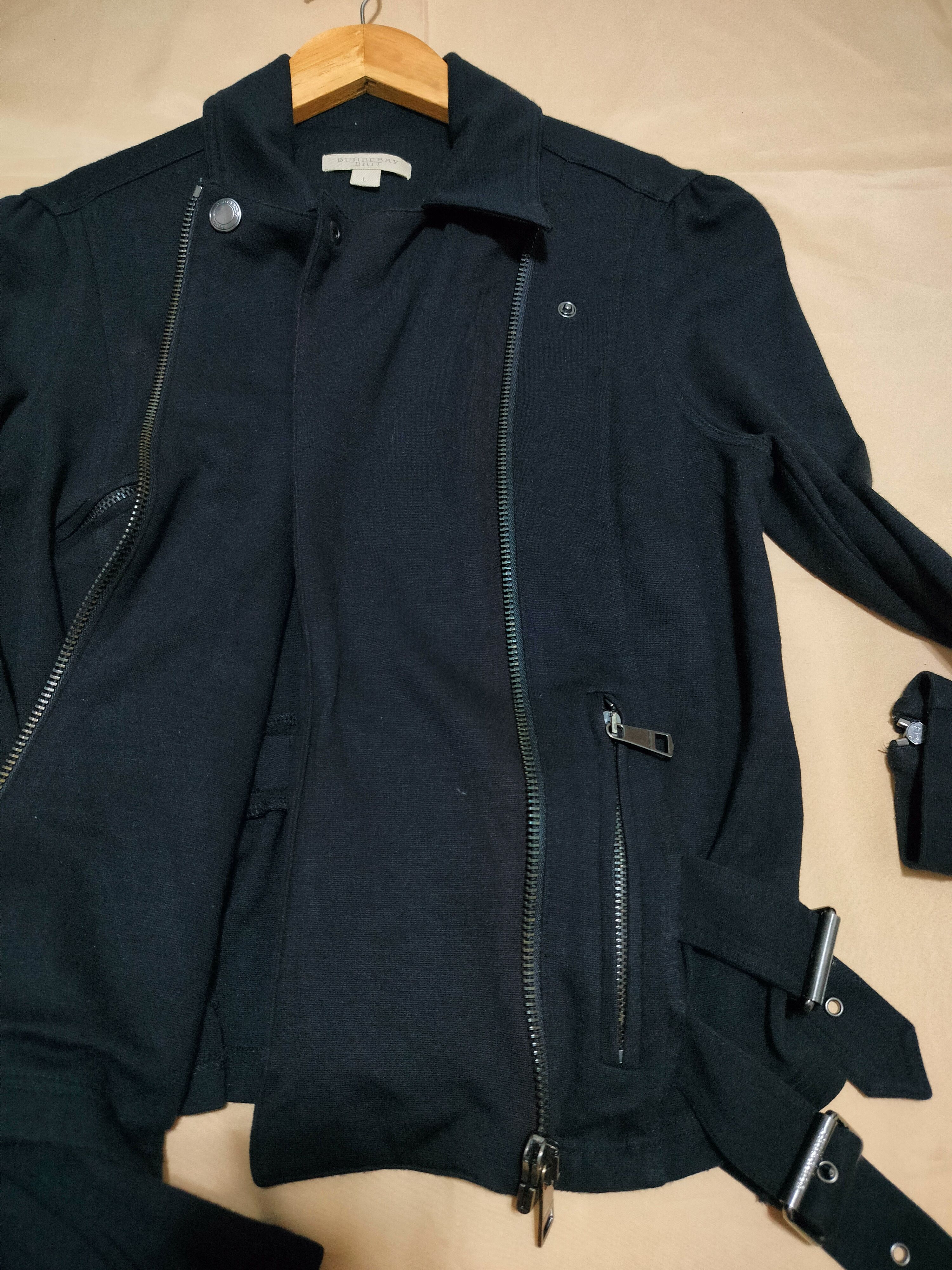 Burberry Burberry Brit Biker Jacket Size L / US 10 / IT 46 - 6 Thumbnail