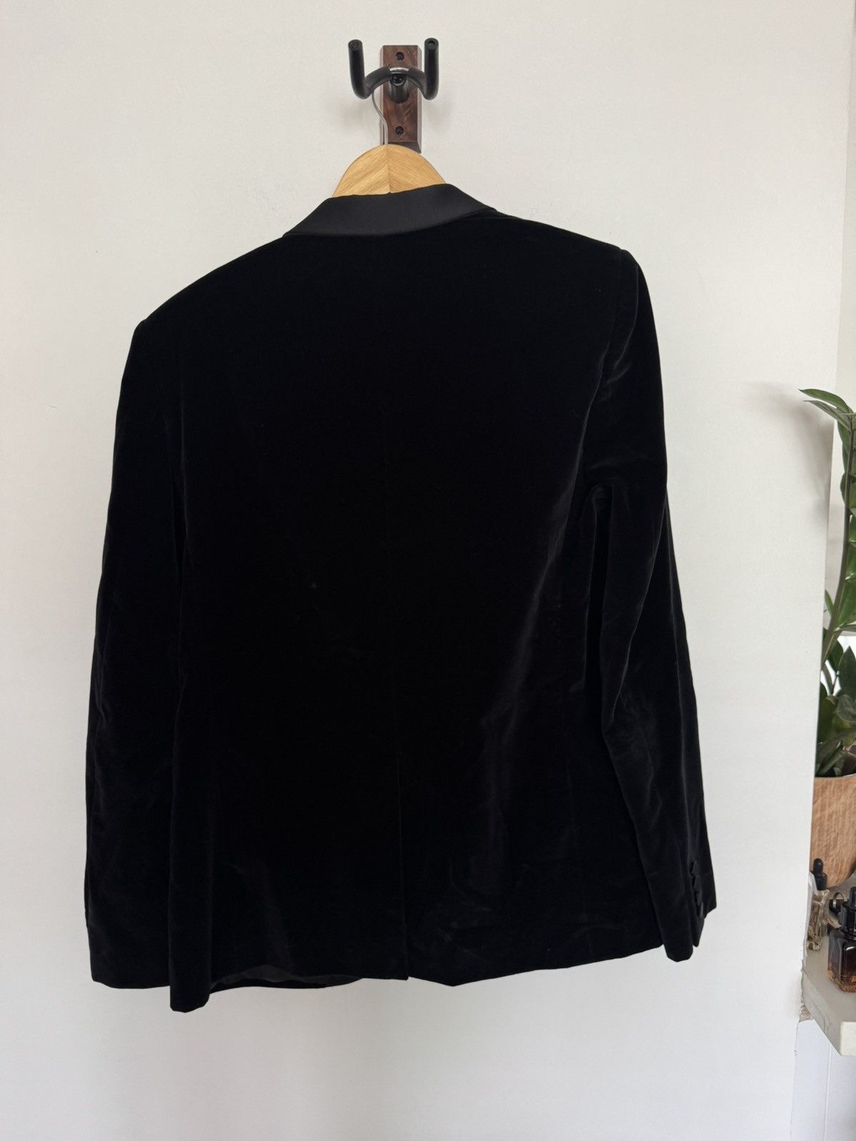 Hedi Velour Shawl Le smoking Blazer