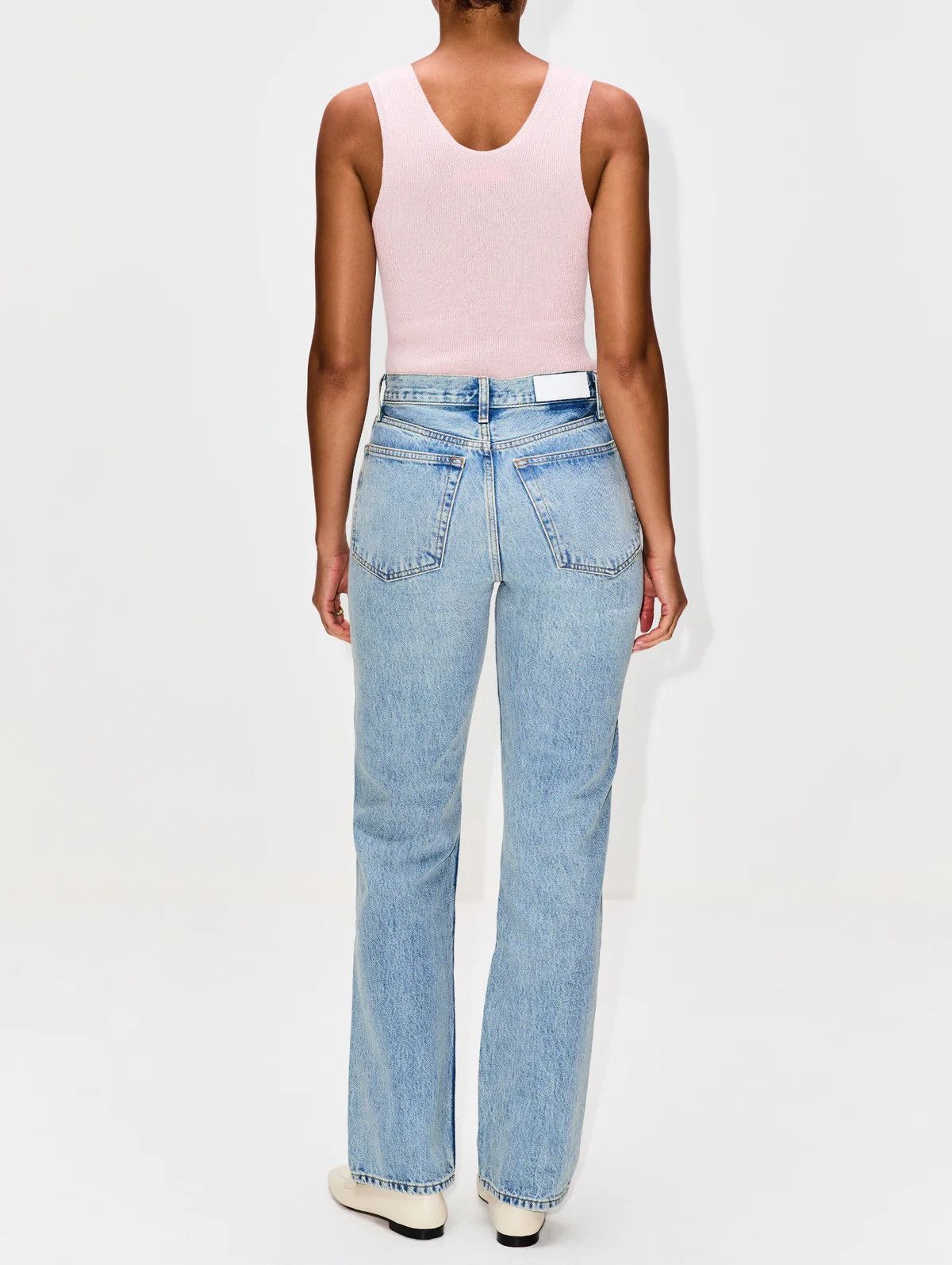 The Elder Statesman $395 The Elder Statesman Delicash Baby Pink Tank Size M / US 6-8 / IT 42-44 - 3 Thumbnail