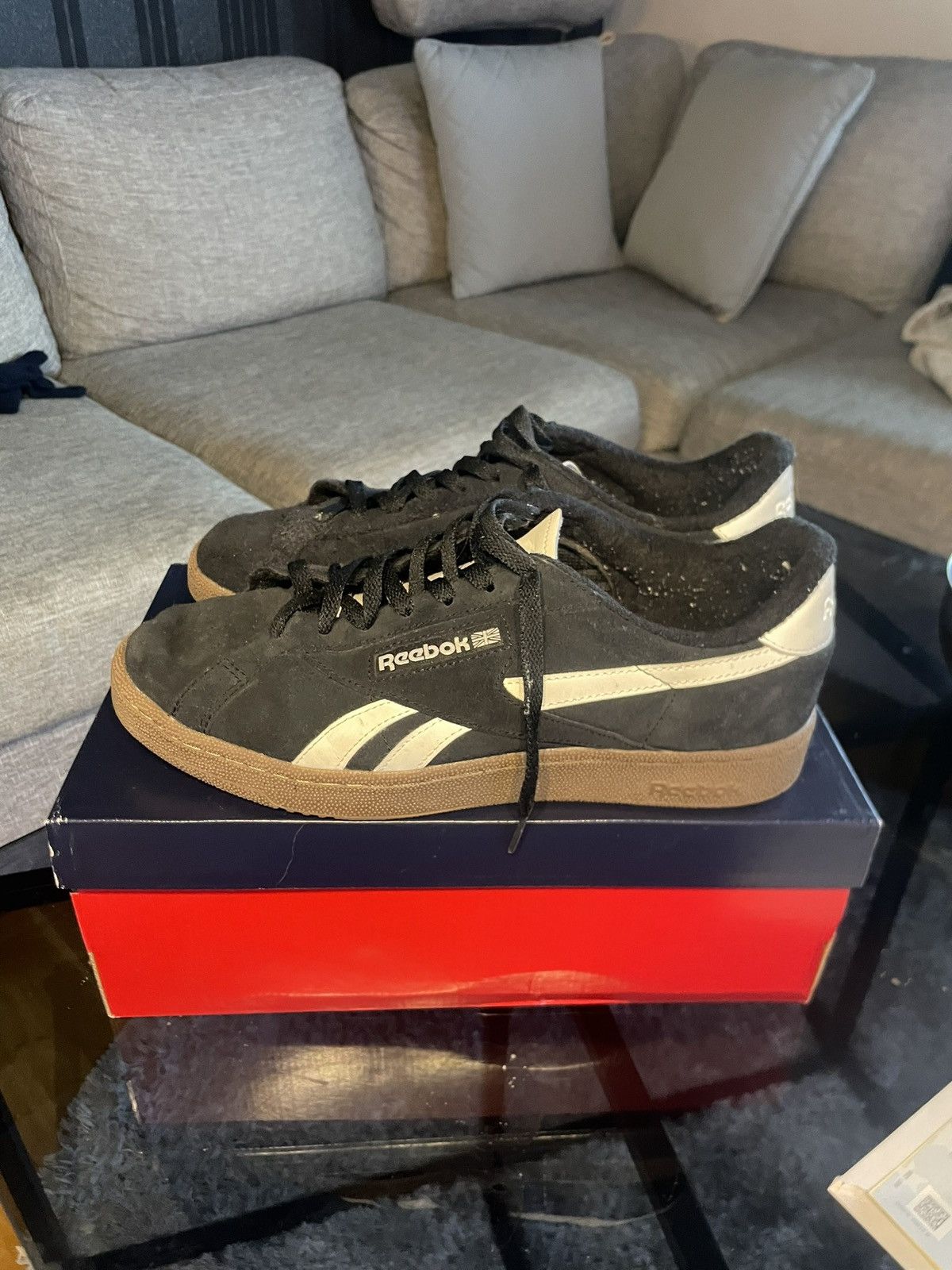 Reebok Reebok Club C Grounds UK Size US 11 / EU 44 - 1 Thumbnail