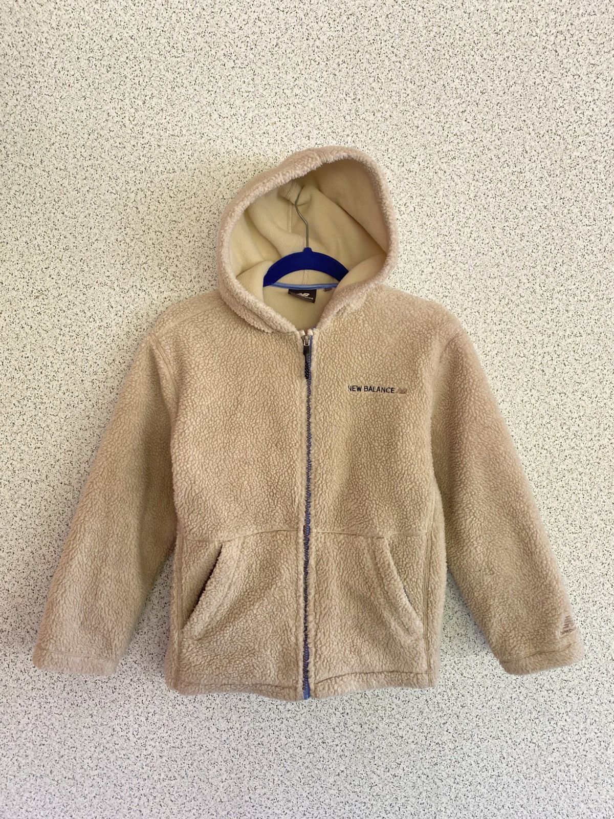 New Balance New Balance Sherpa Hoodie – Cream/ Beige Statement Back Logo Size S / US 4 / IT 40 - 7 Thumbnail
