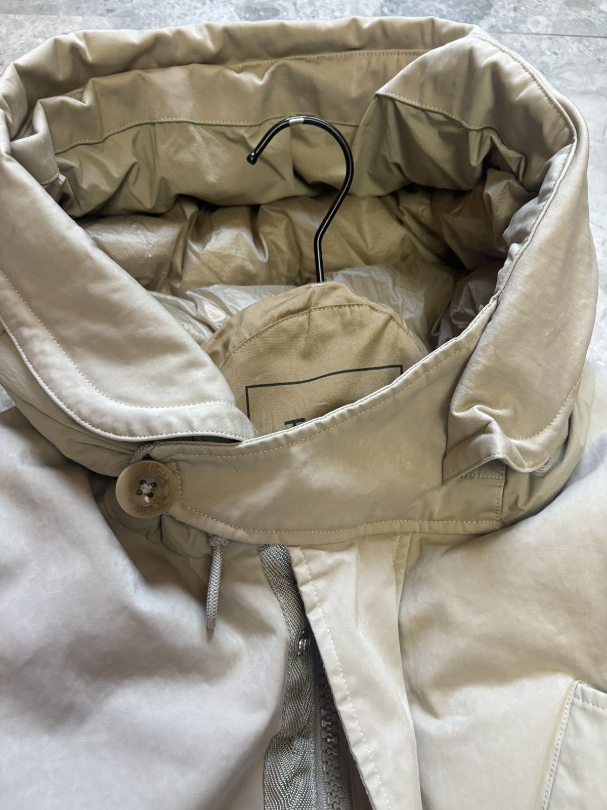 Ten C Ten c Storm Combo Down Jacket – Stone – Size 52 Size US S / EU 44-46 / 1 - 3 Thumbnail