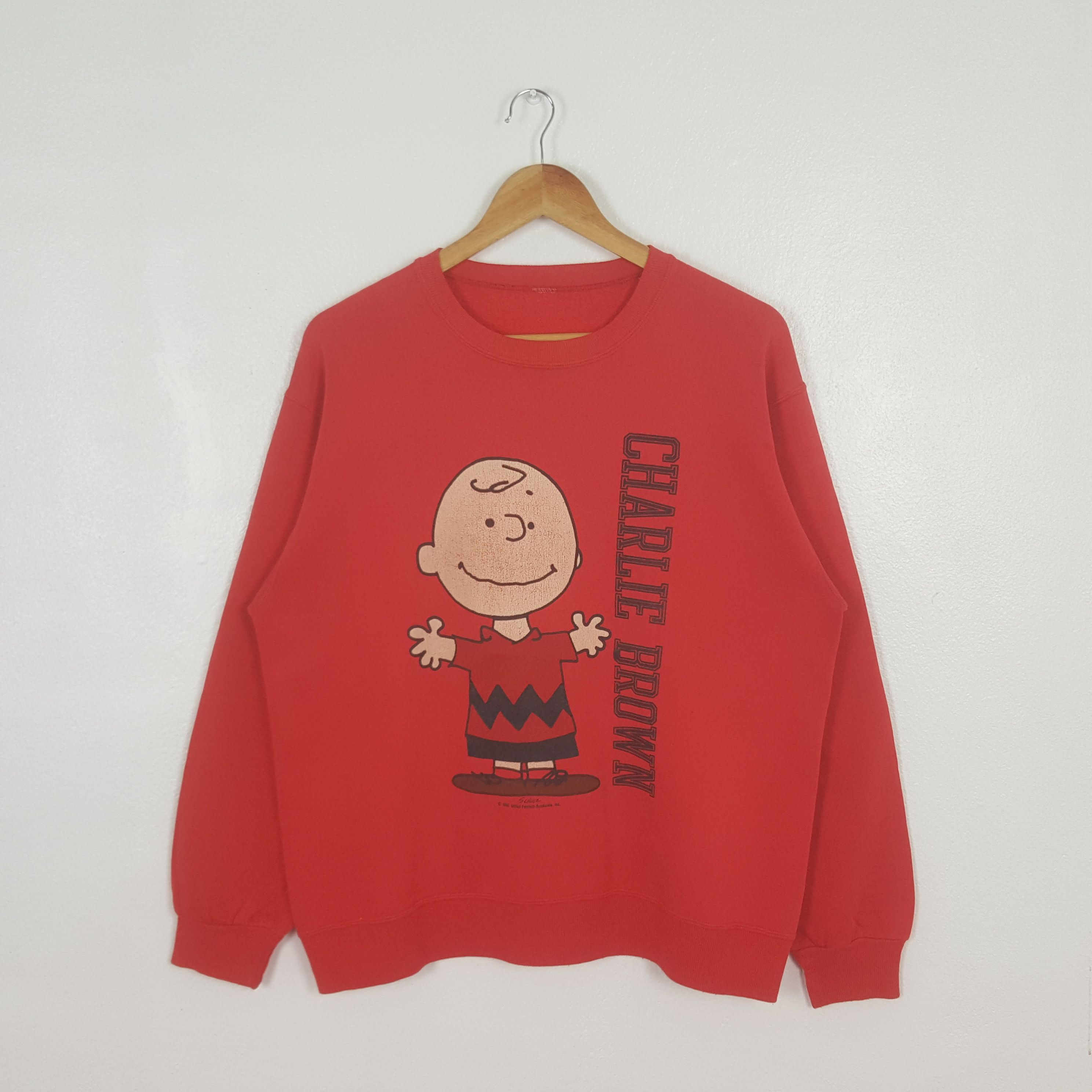 Vintage 90's Charlie Brown American Comic Sweatshirt C314N5