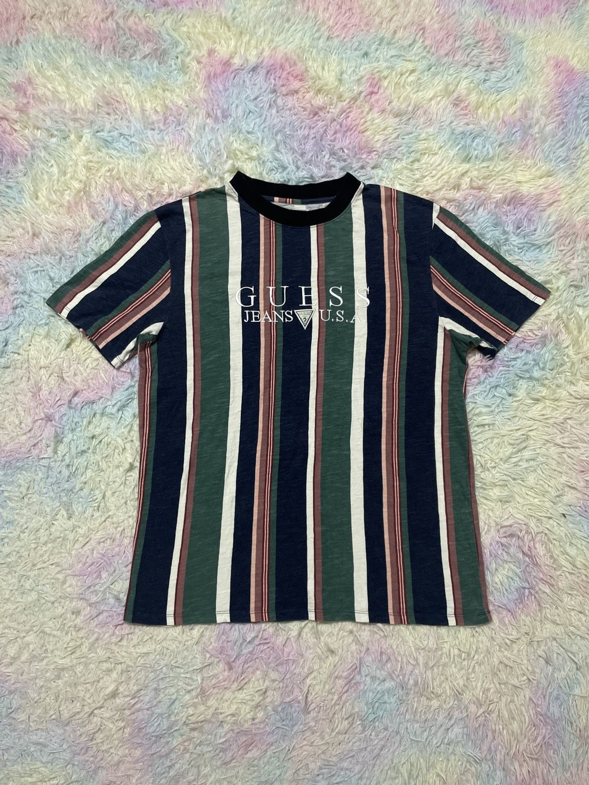 Guess × Vintage Vintage Guess stripe T-shirt Size US M / EU 48-50 / 2 - 1 Thumbnail