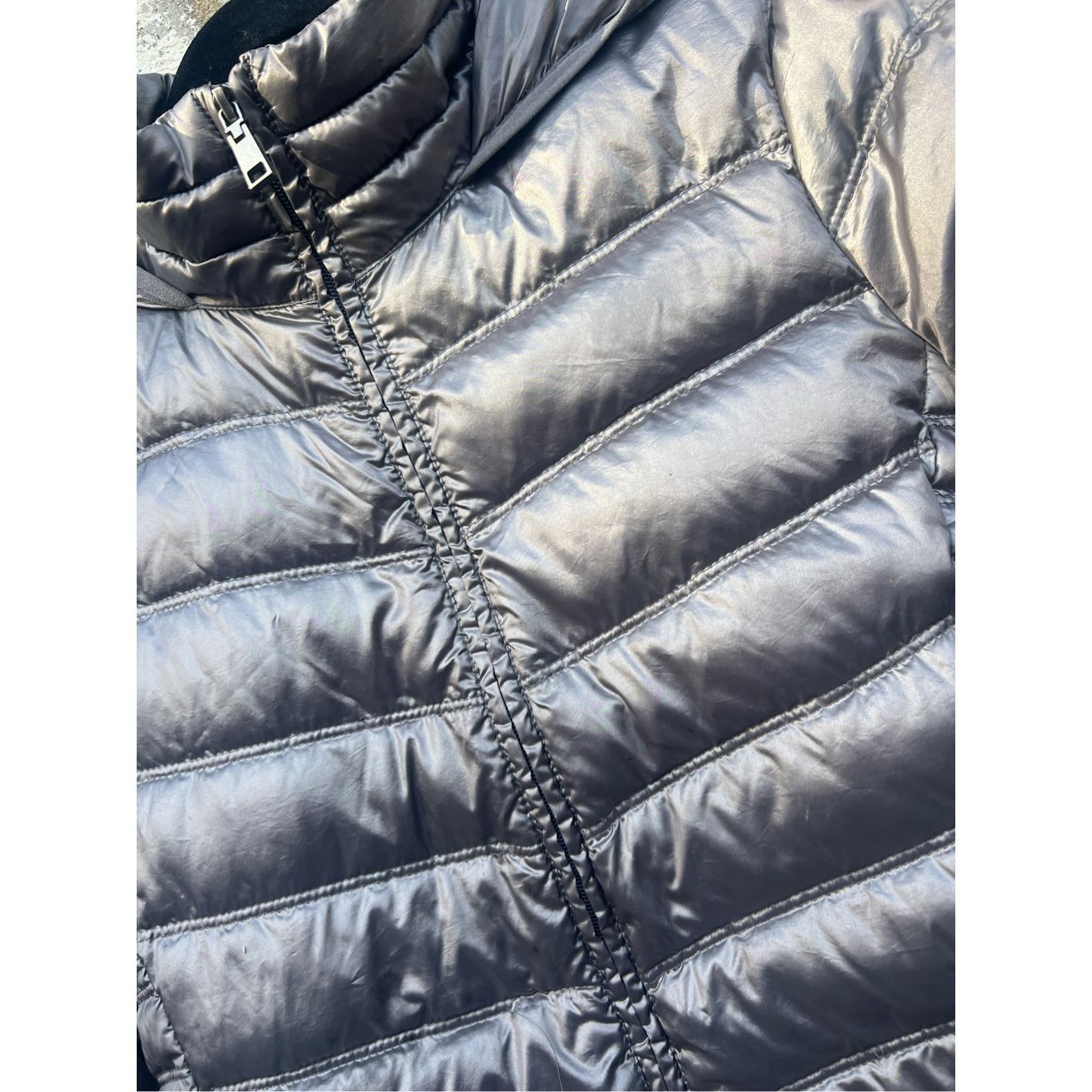 Bass GH Bass Outdoors Shinny Silver Woman’s Winter Jacket Size Me Size M / US 6-8 / IT 42-44 - 8 Thumbnail