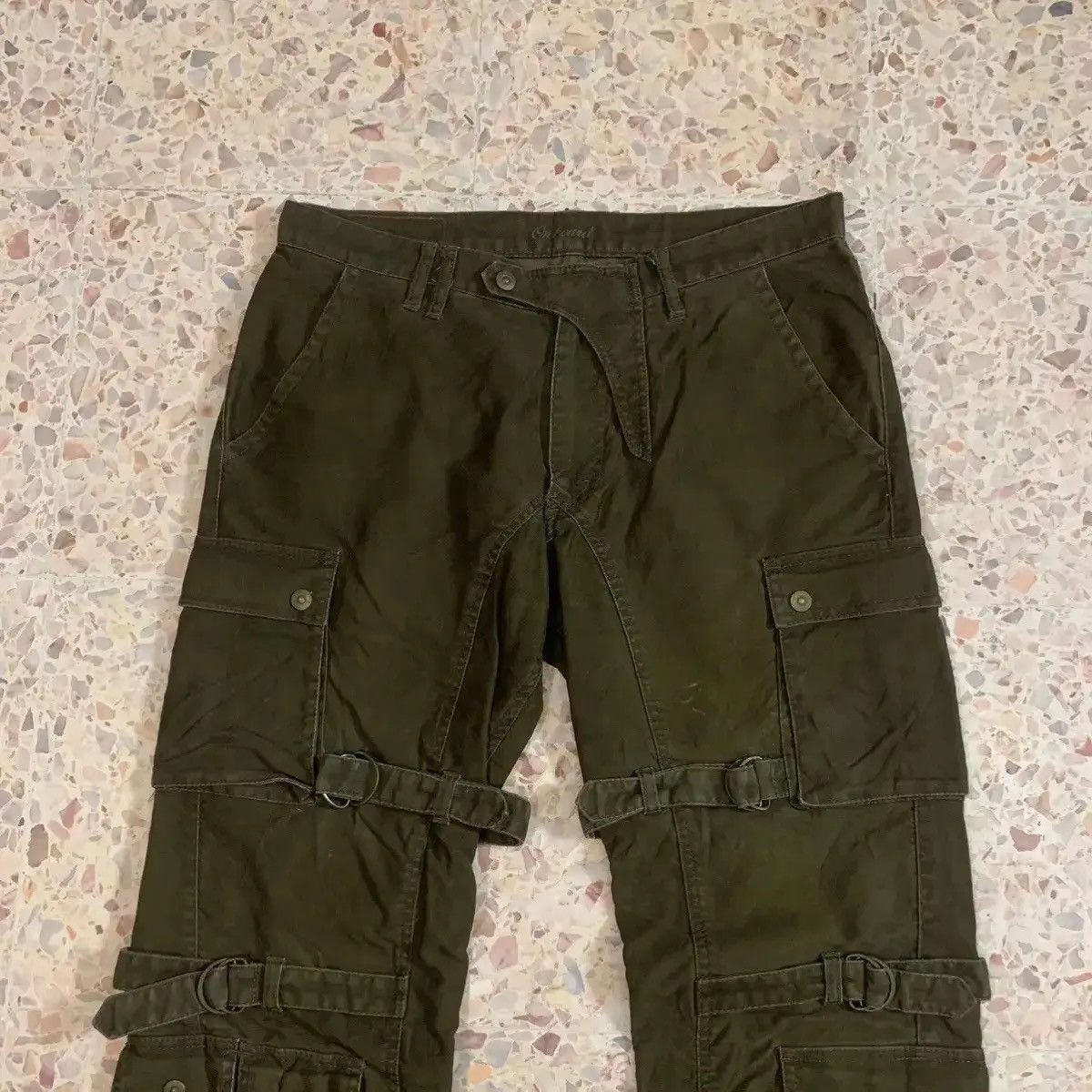Hypebeast FYE🔥Bondage ONBORD Parachute Trousers Faded VERY RARE Cargo Size US 32 / EU 48 - 4 Thumbnail
