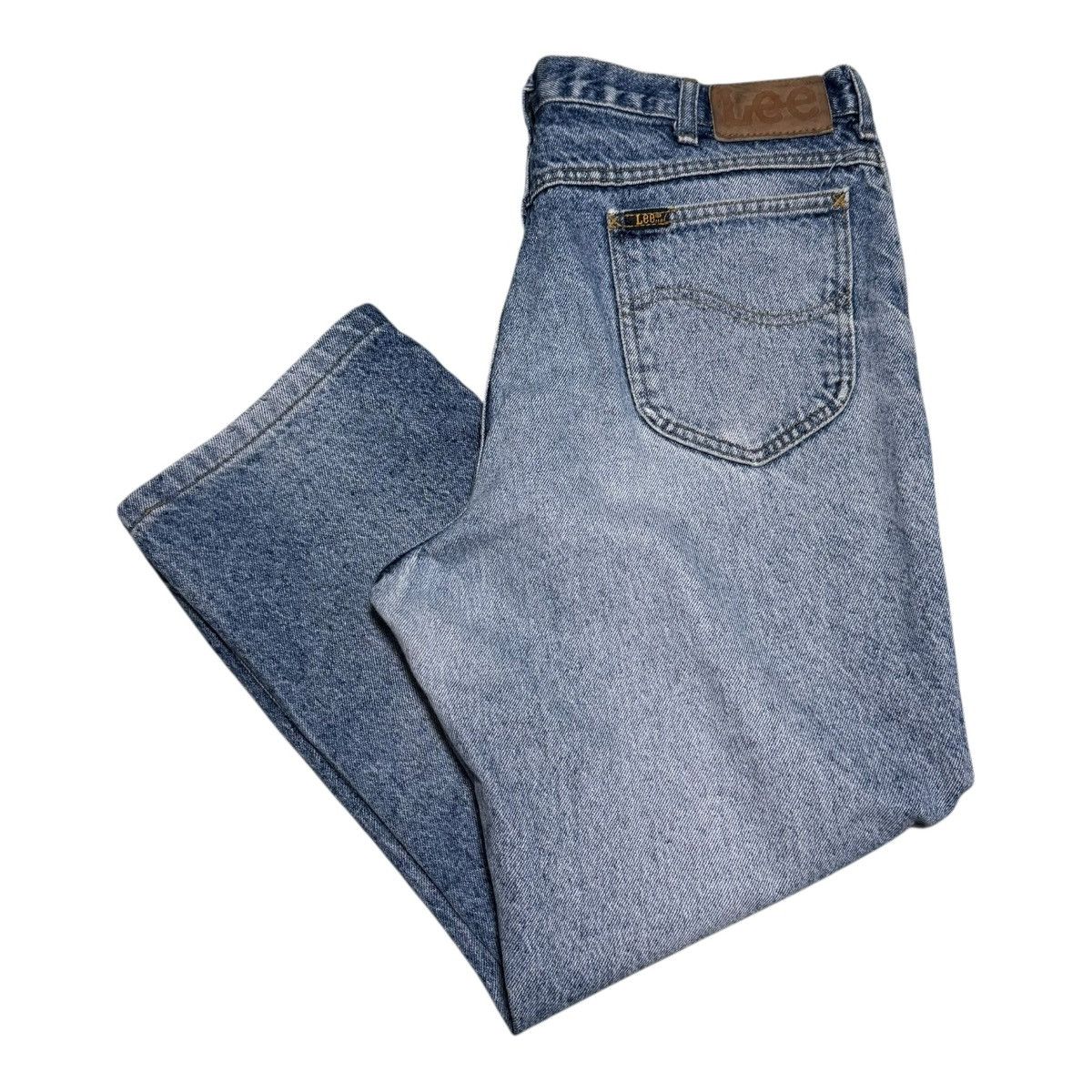 Lee × Vintage Vintage Lee USA Light Wash Straight Leg Jeans Men’s 38x26 Size US 38 / EU 54 - 1 Thumbnail