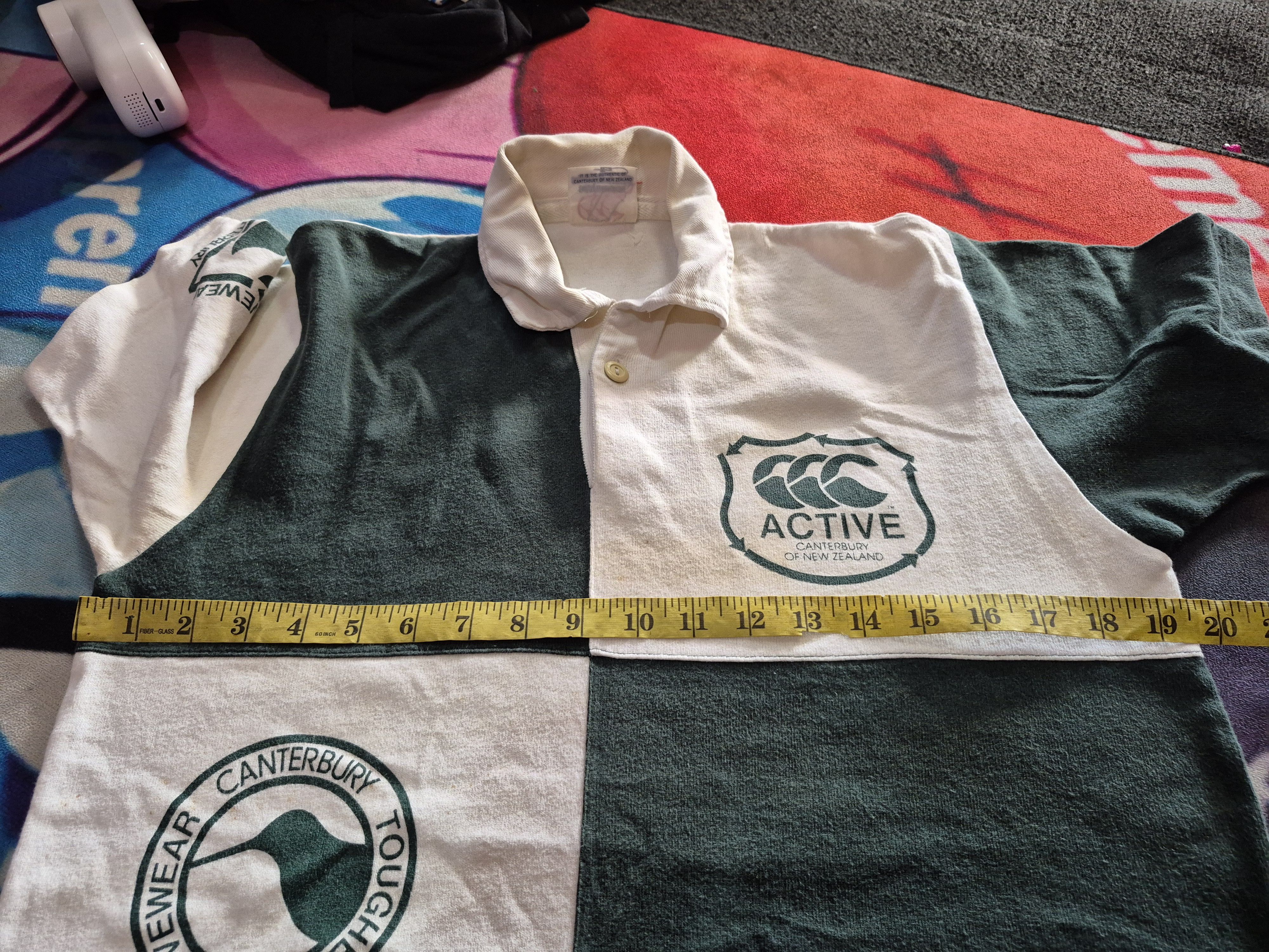 Canterbury of New Zealand 🔥 Vintage Canterbury New Zealand Rugby Polo Tee Size US M / EU 48-50 / 2 - 14 Thumbnail