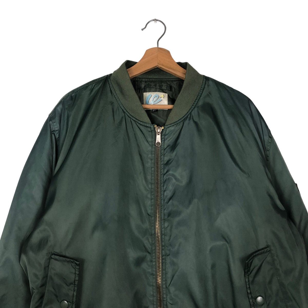 Japanese Brand 🔥Riot Riot Vintage Fly Bomber Jacket World Island Japan Size US L / EU 52-54 / 3 - 3 Thumbnail