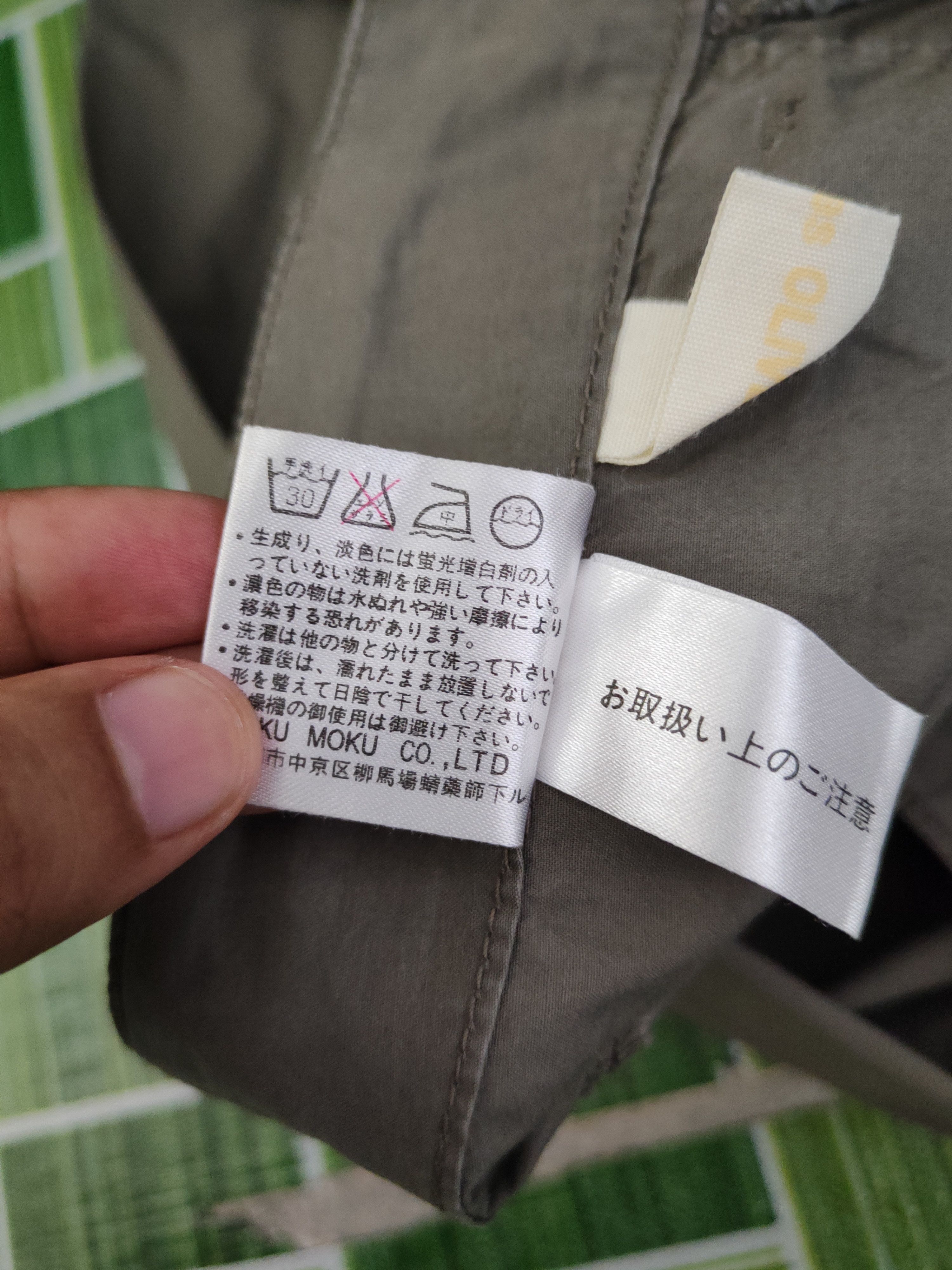 Japanese Brand DL Olive des Olive Olive Multipocket Cargo Pants #2362 Size 30" / US 8 / IT 44 - 12 Thumbnail