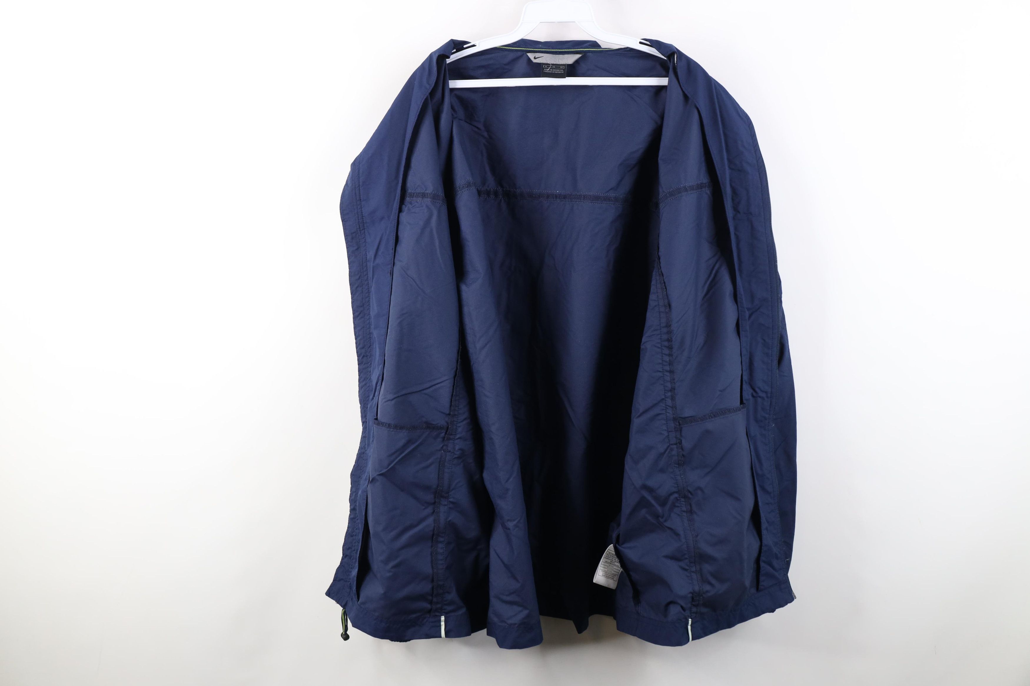 Nike Vintage Y2K Nike Mini Swoosh Full Zip Windbreaker Jacket Size US XL / EU 56 / 4 - 12 Thumbnail