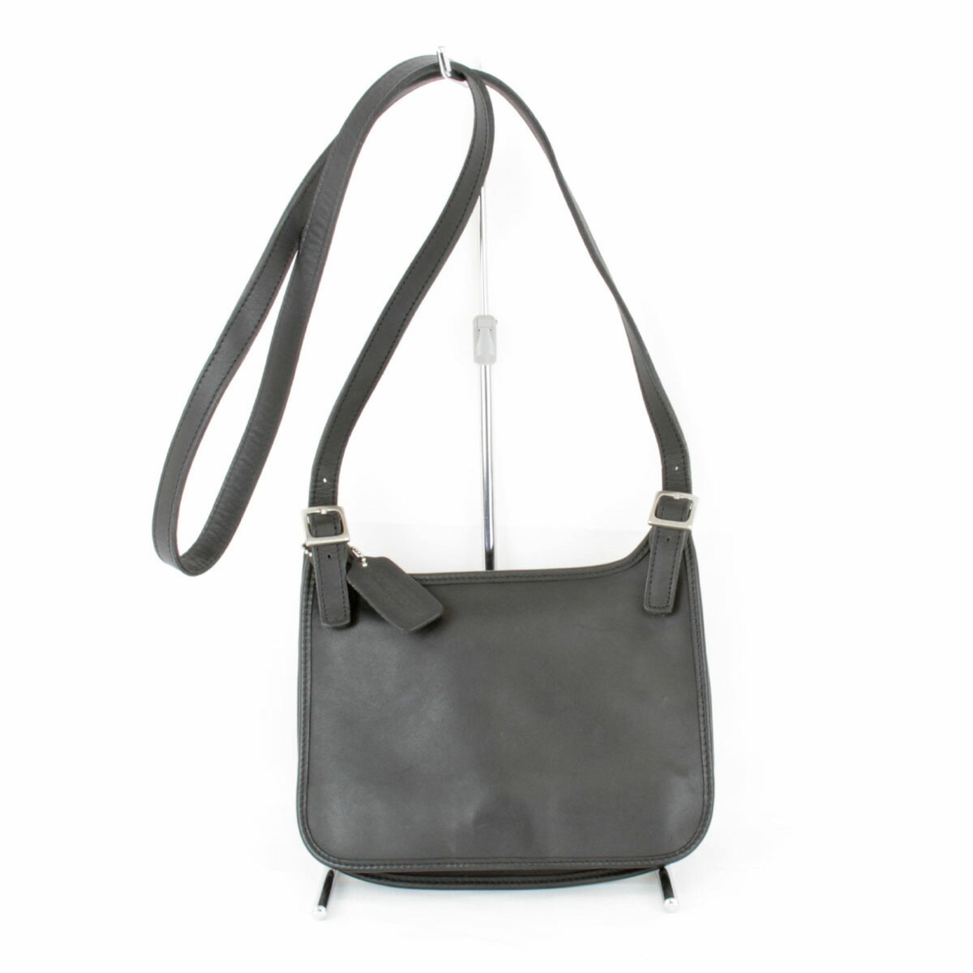 image of Coach Old Coach K9P-9142 Shoulder Bag Leather Black Ladies, Women's