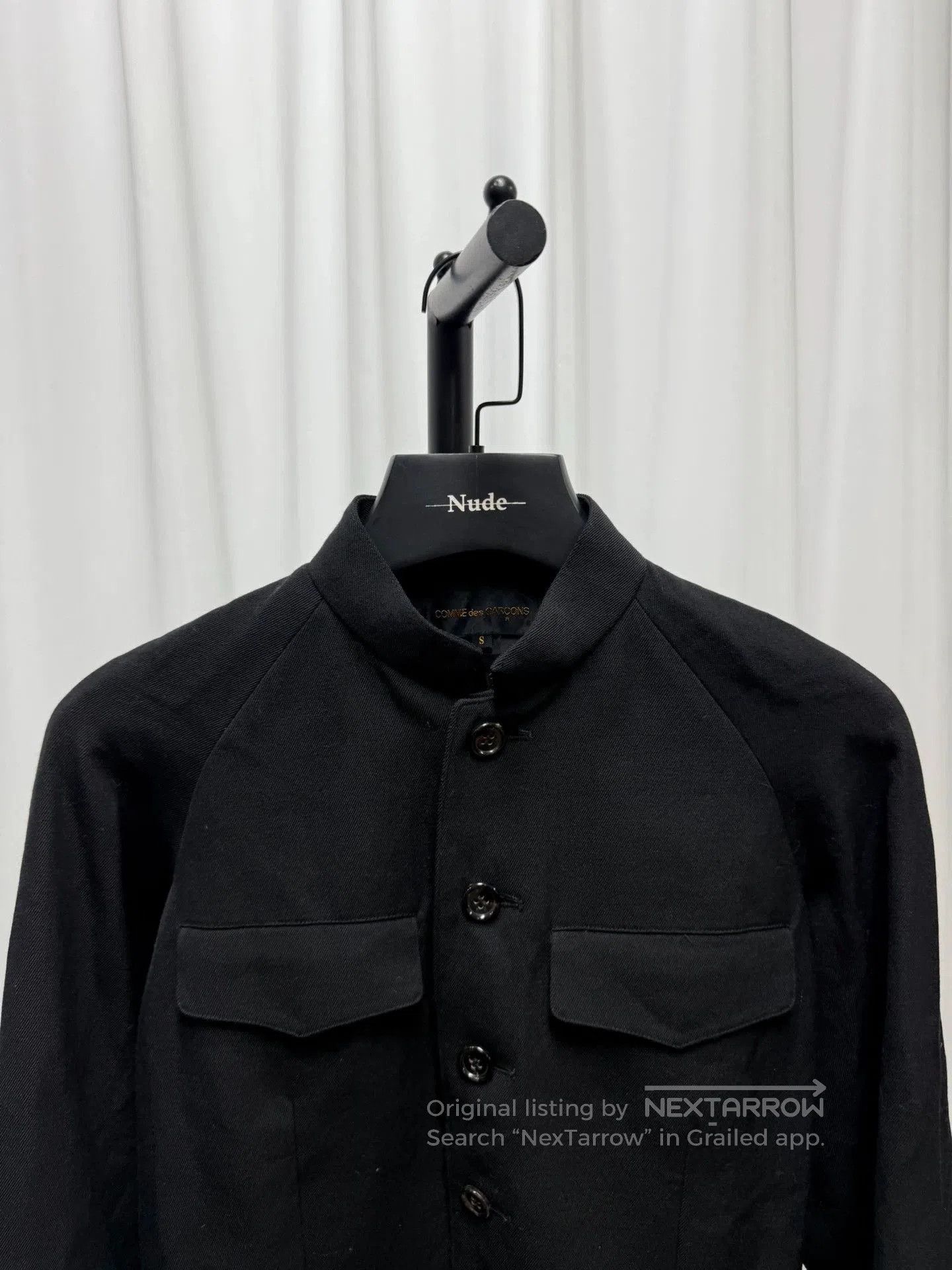 Comme des Garcons Comme des Garcons 1994AW Wool Mao Jacket. Size US S / EU 44-46 / 1 - 2 Thumbnail