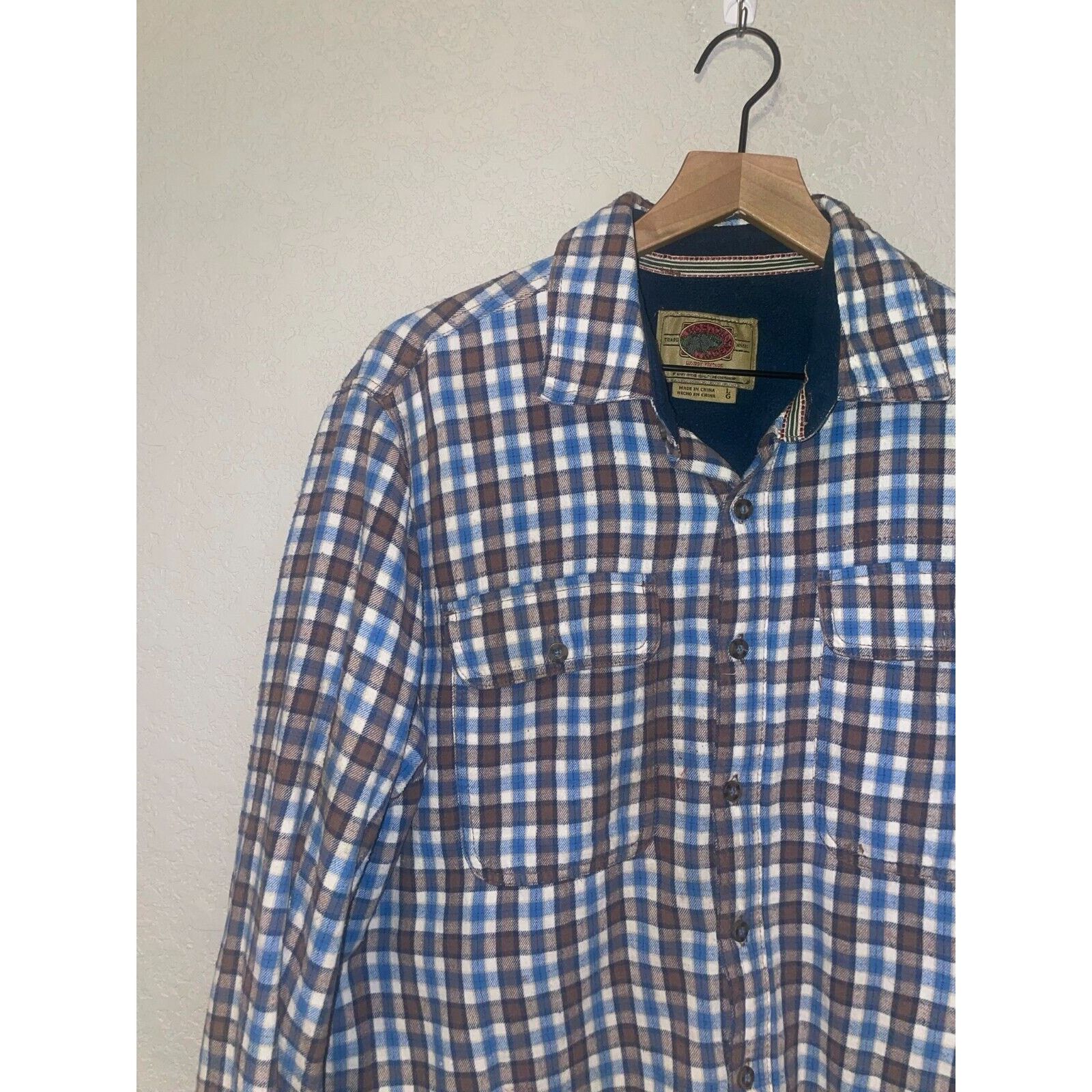 Boston Traders Boston Traders Button Up Flannel Shirt Jacket Shacket Large Size US L / EU 52-54 / 3 - 3 Thumbnail