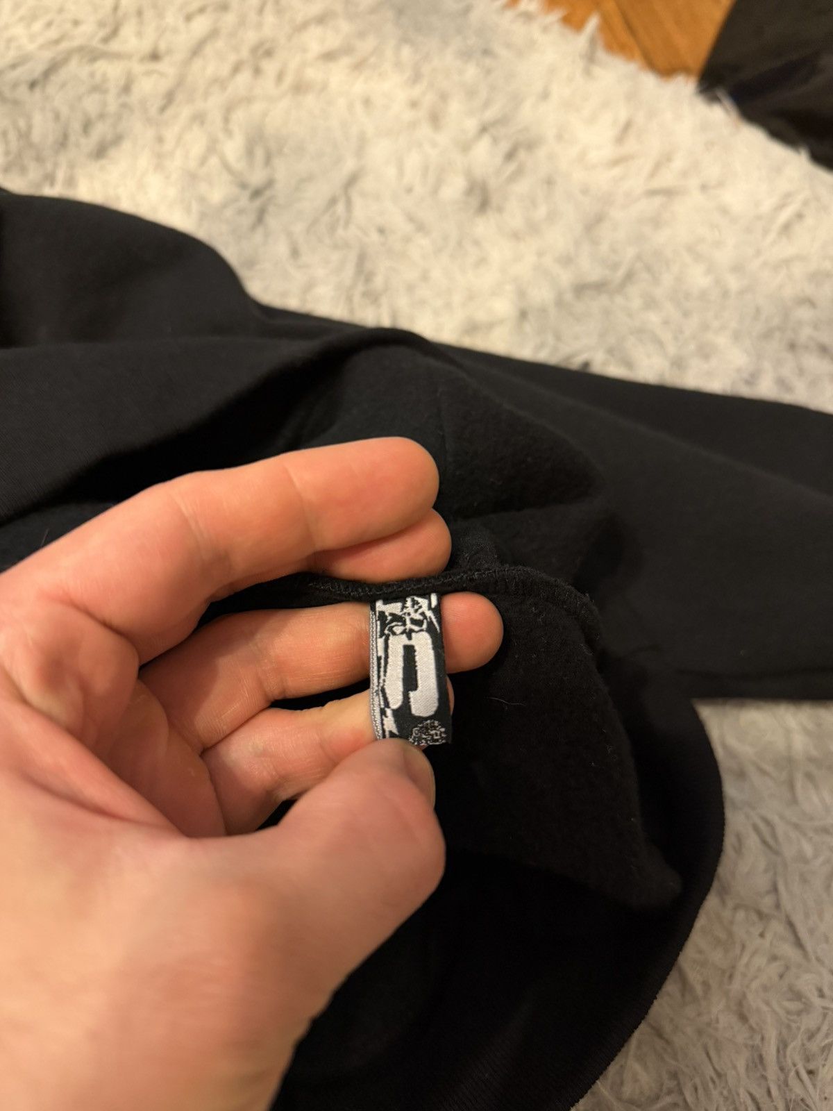 Sp5der rhinestone hoodie Size US XXL / EU 58 / 5 - 5 Thumbnail