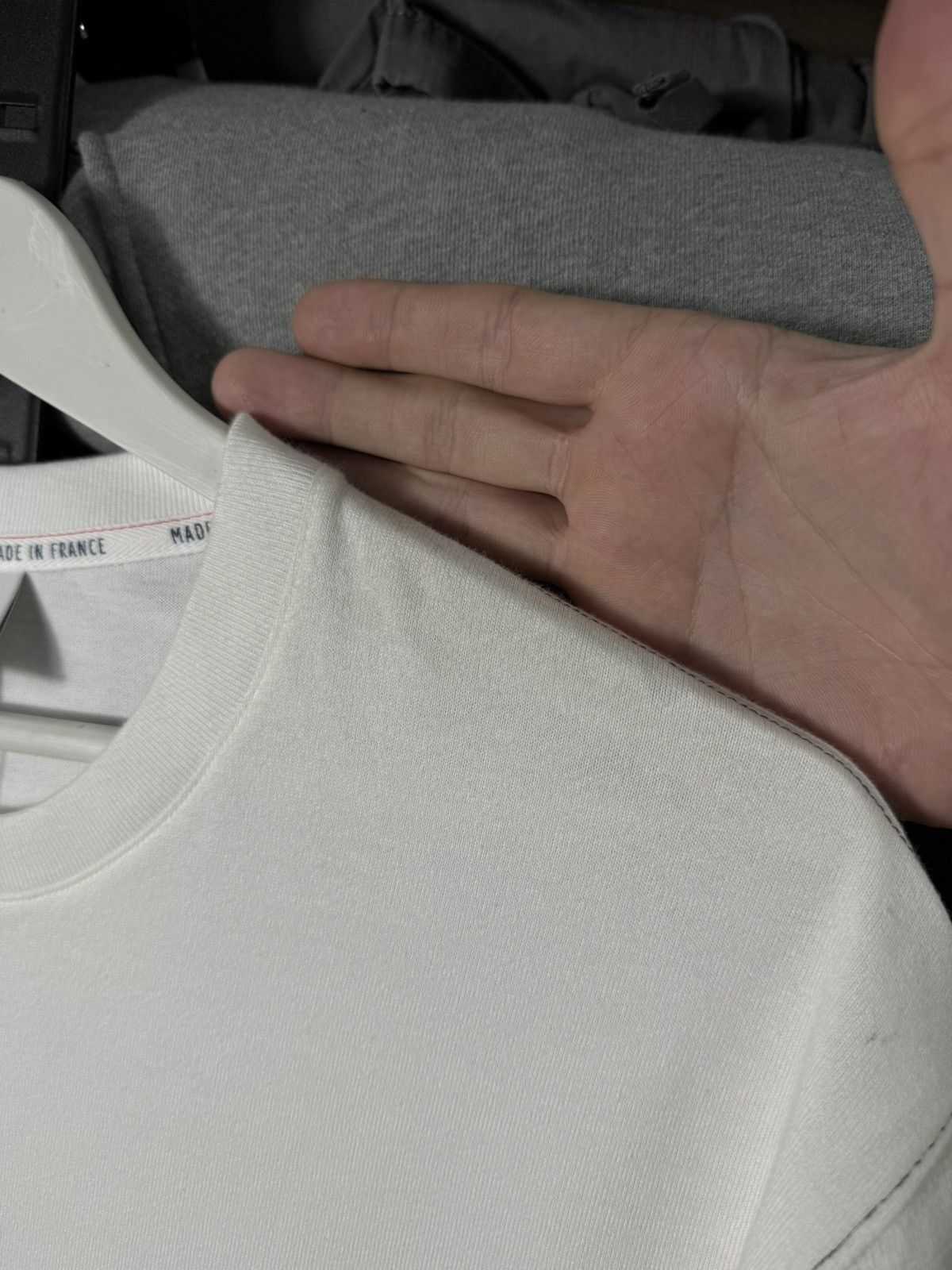 Lacoste NWT Lacoste Live T Shirt White Stripe Logo France Size M Size US M / EU 48-50 / 2 - 9 Thumbnail