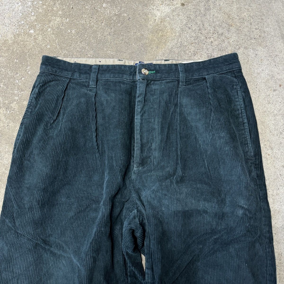 Vintage Tommy Hilfiger Corduroy Baggy Pants ERD Grunge Skater Size US 33 - 3 Thumbnail