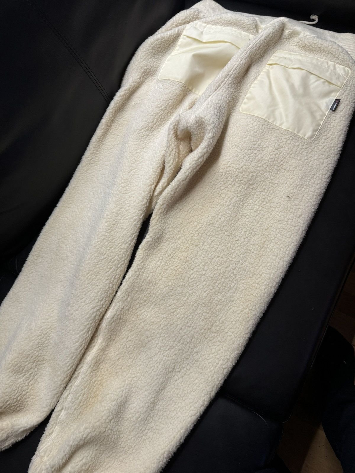 Polartec × Undercover White Polar Jogger Size US 36 / EU 52 - 1 Thumbnail