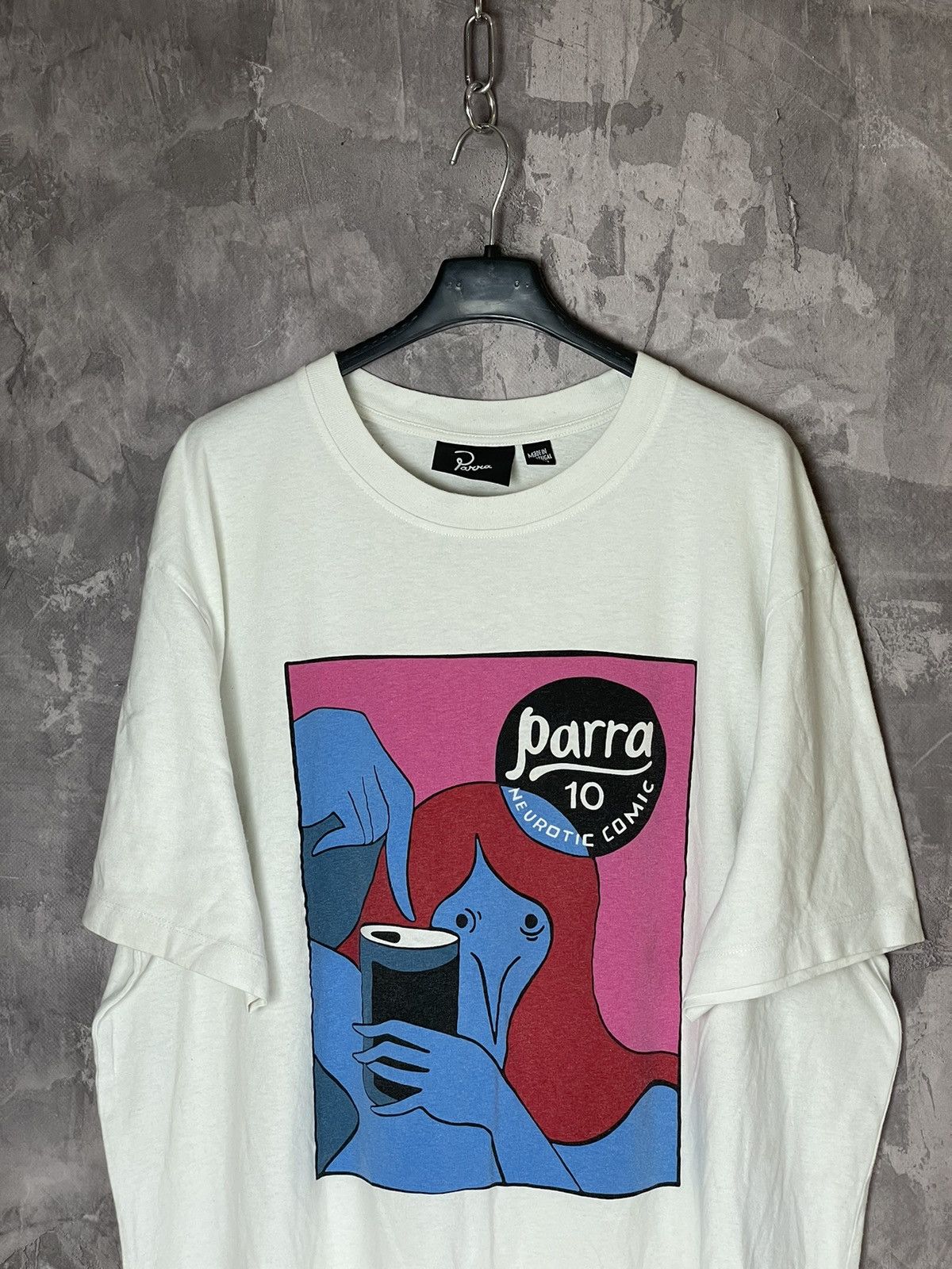 Hypebeast By Parra Men’s Graphic T Shirt in White Size XL Size US XL / EU 56 / 4 - 2 Thumbnail