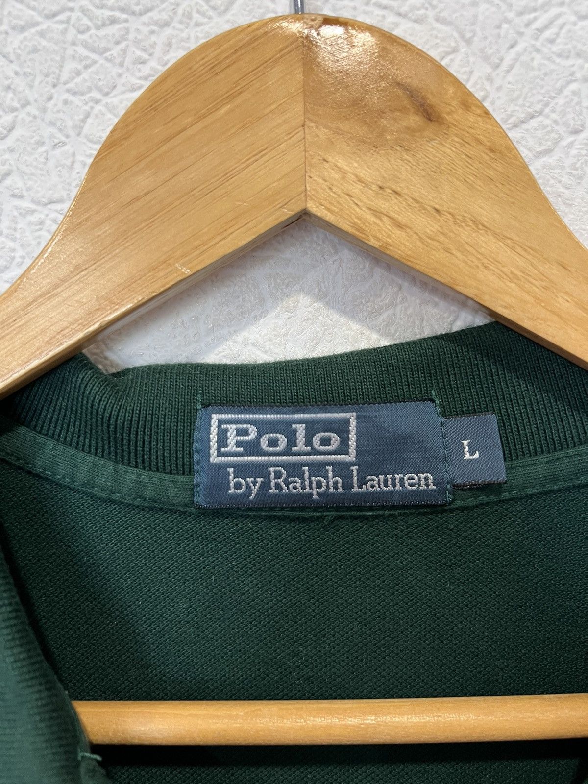 Polo Ralph Lauren Vintage Polo Ralph Lauren Green Polo Shirt 90’s Size US L / EU 52-54 / 3 - 3 Thumbnail