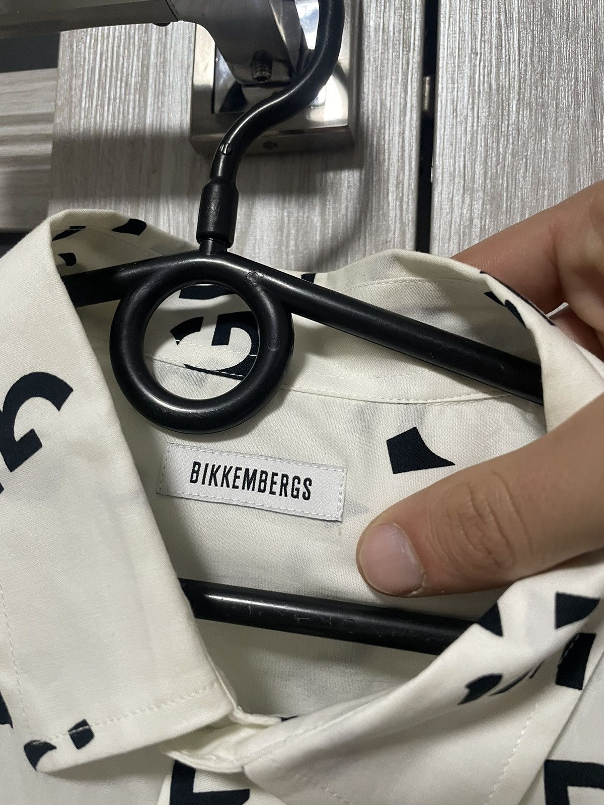 Dirk Bikkembergs Dirk Bikkembergs Monogram Rare Shirt Classic Size US M / EU 48-50 / 2 - 8 Thumbnail